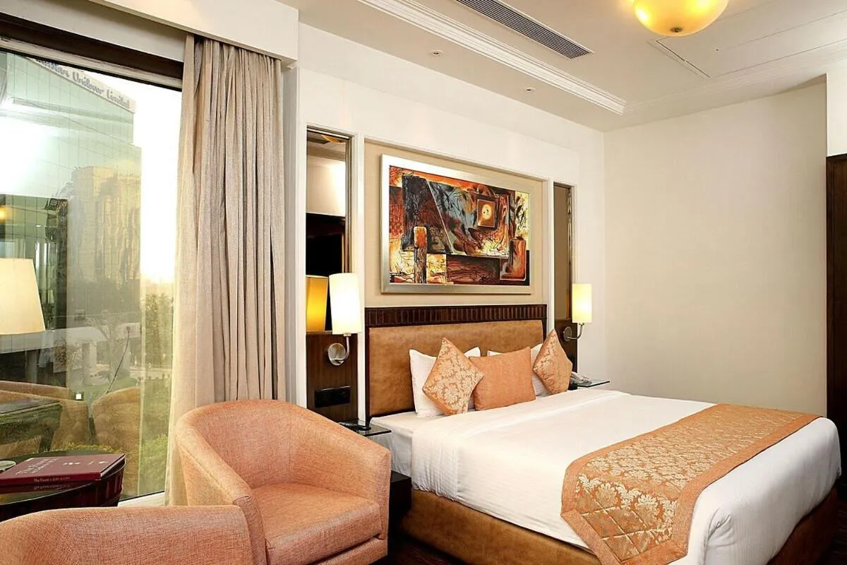 Bed in Inde Hotel Signature Tower