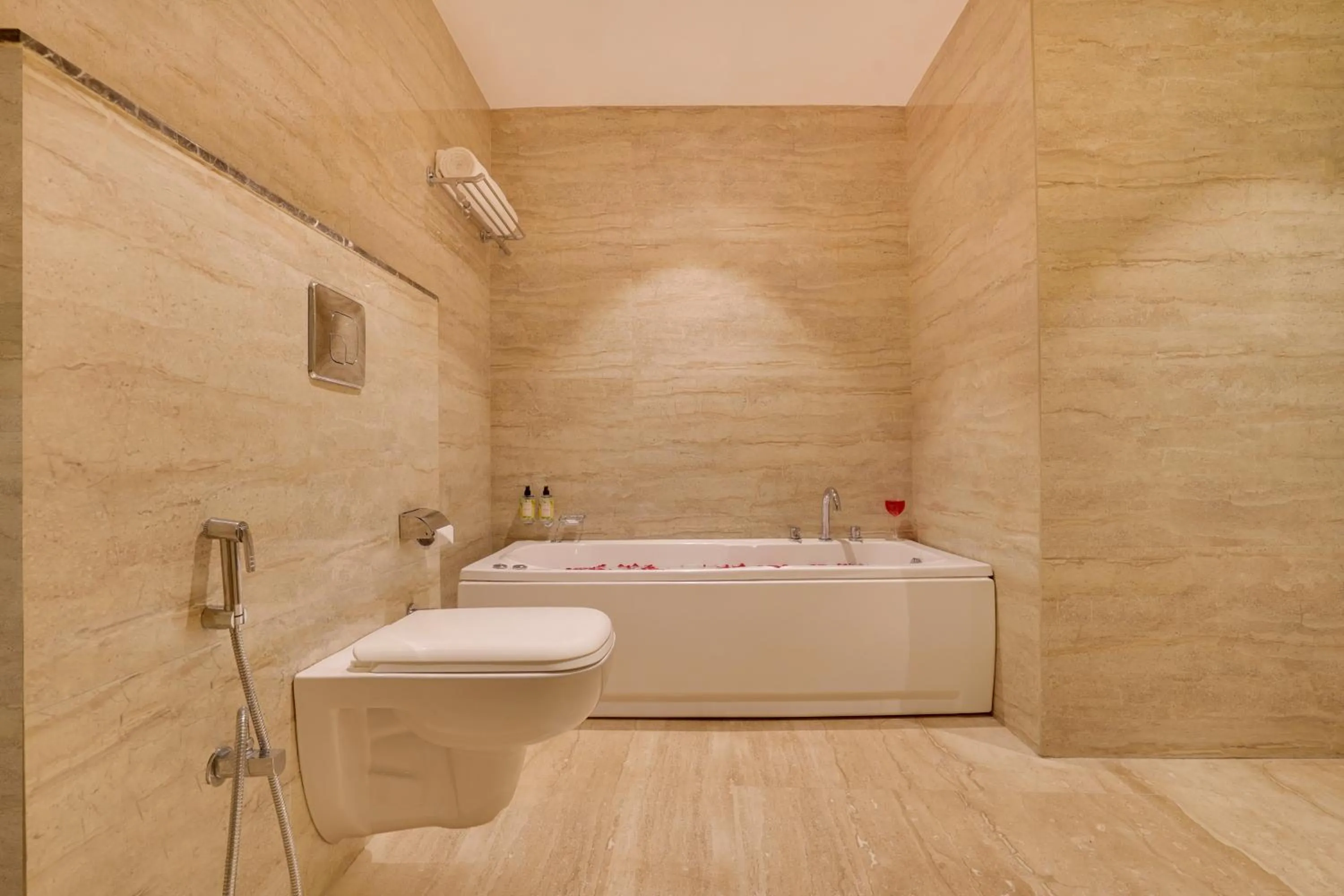 Bath in Lemon Tree Resort, Mussoorie