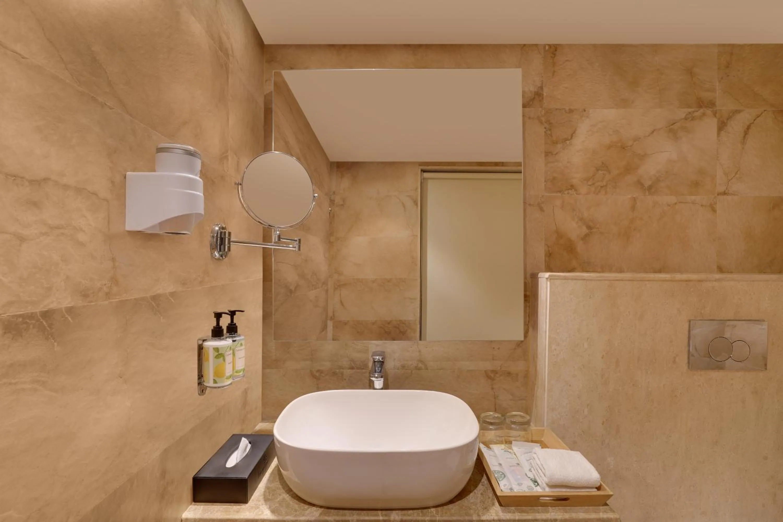 Bathroom in Lemon Tree Resort, Mussoorie