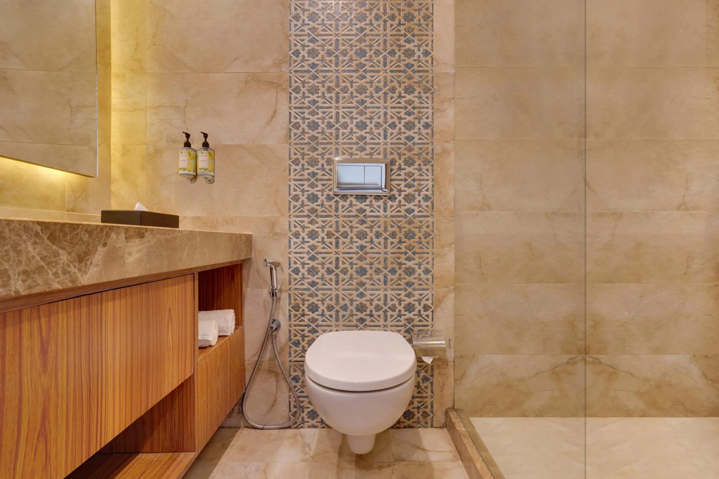 Bathroom in Lemon Tree Resort, Mussoorie