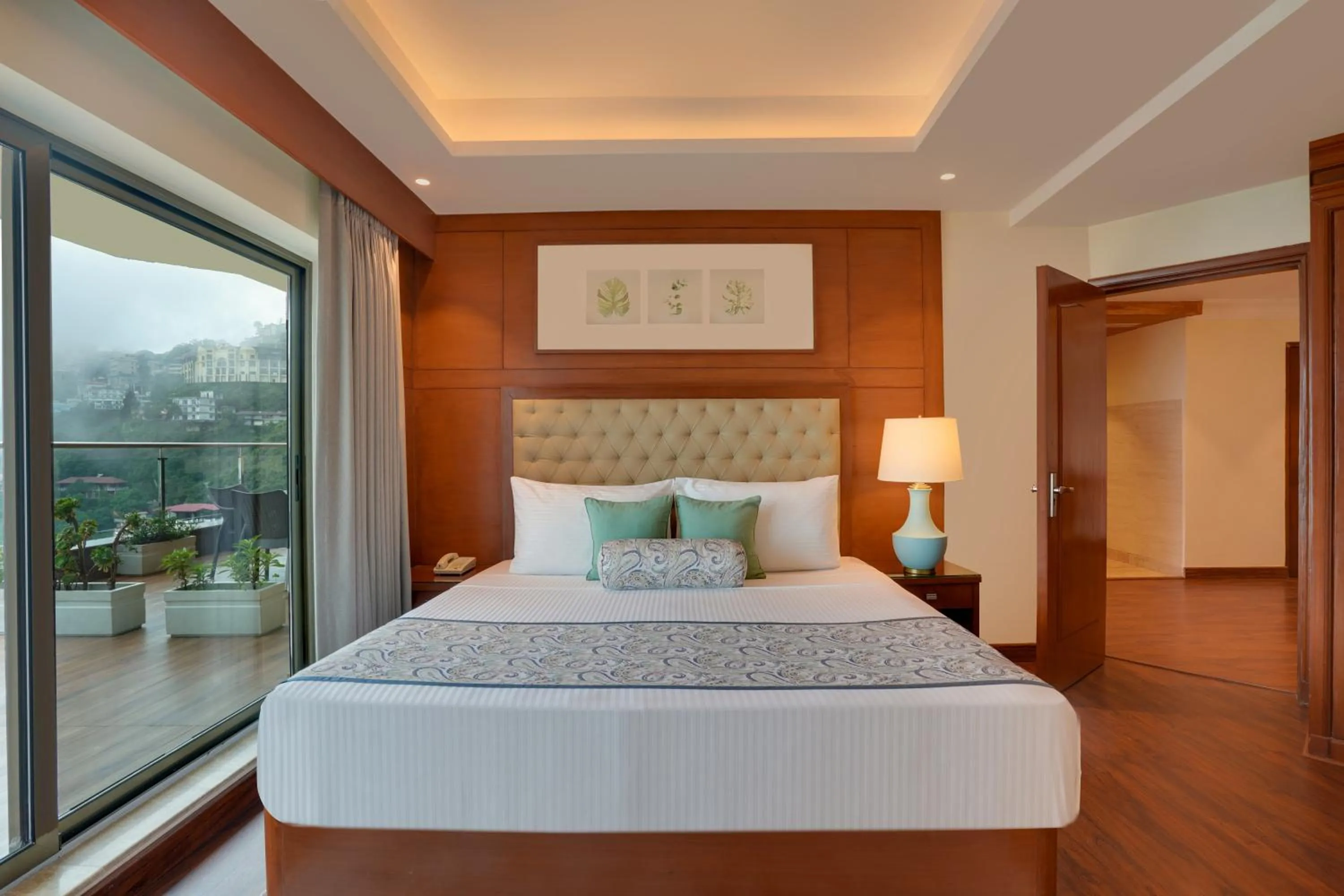 Bedroom, Bed in Lemon Tree Resort, Mussoorie