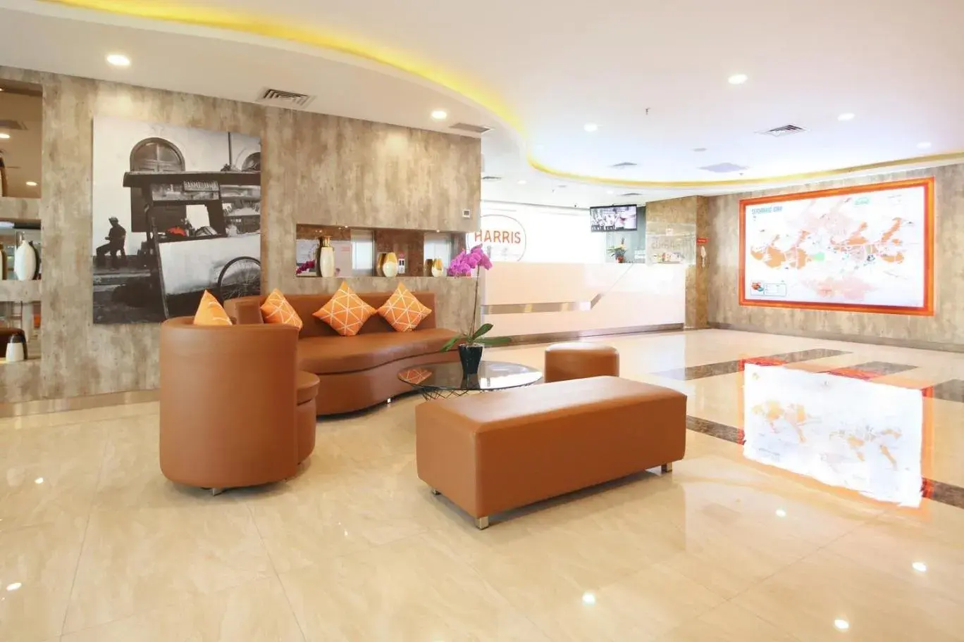 Lobby or reception in HARRIS Hotel Sentraland Lobby or reception in HARRIS Hotel Sentraland