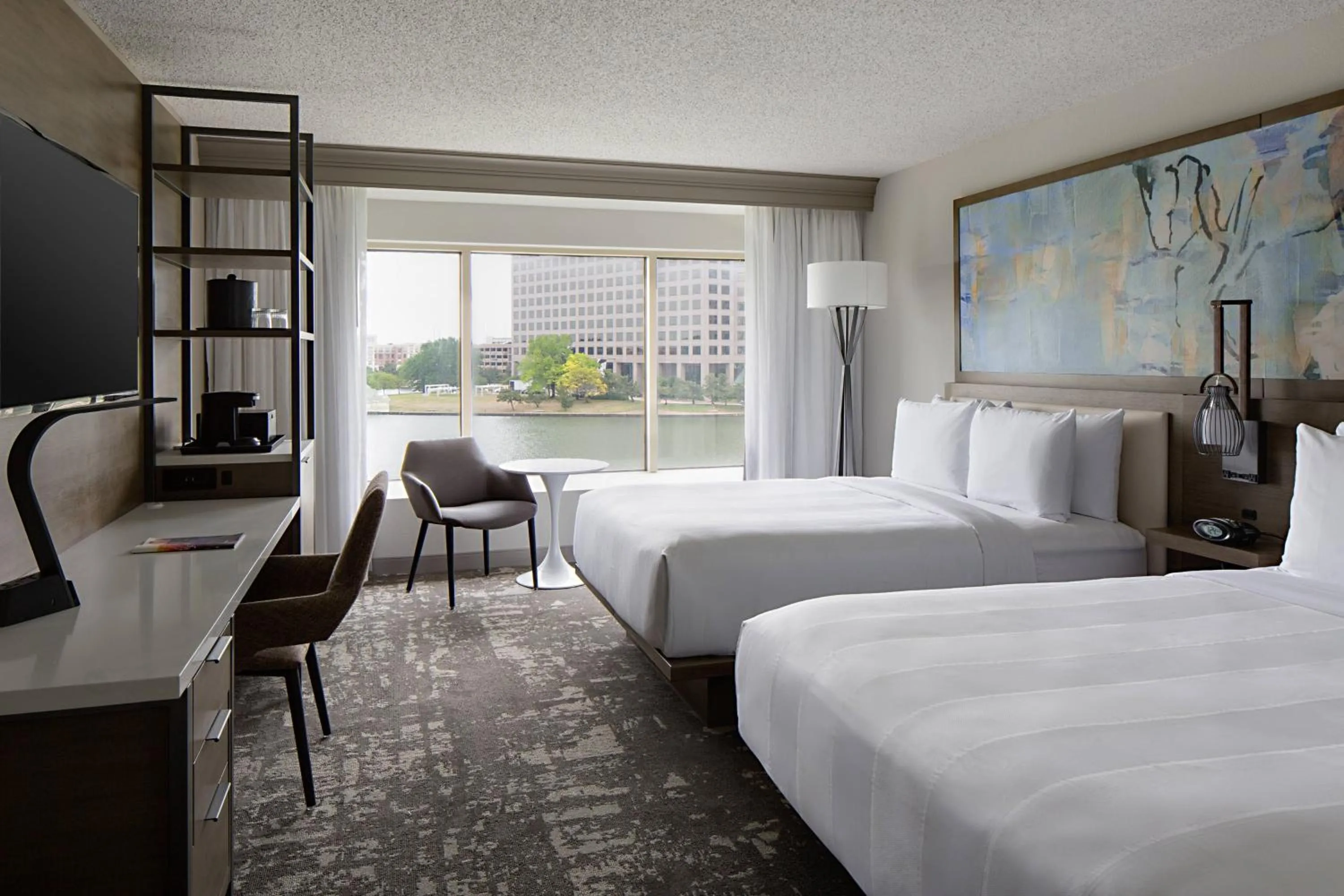 Bedroom, Bed in Marriott Dallas Las Colinas