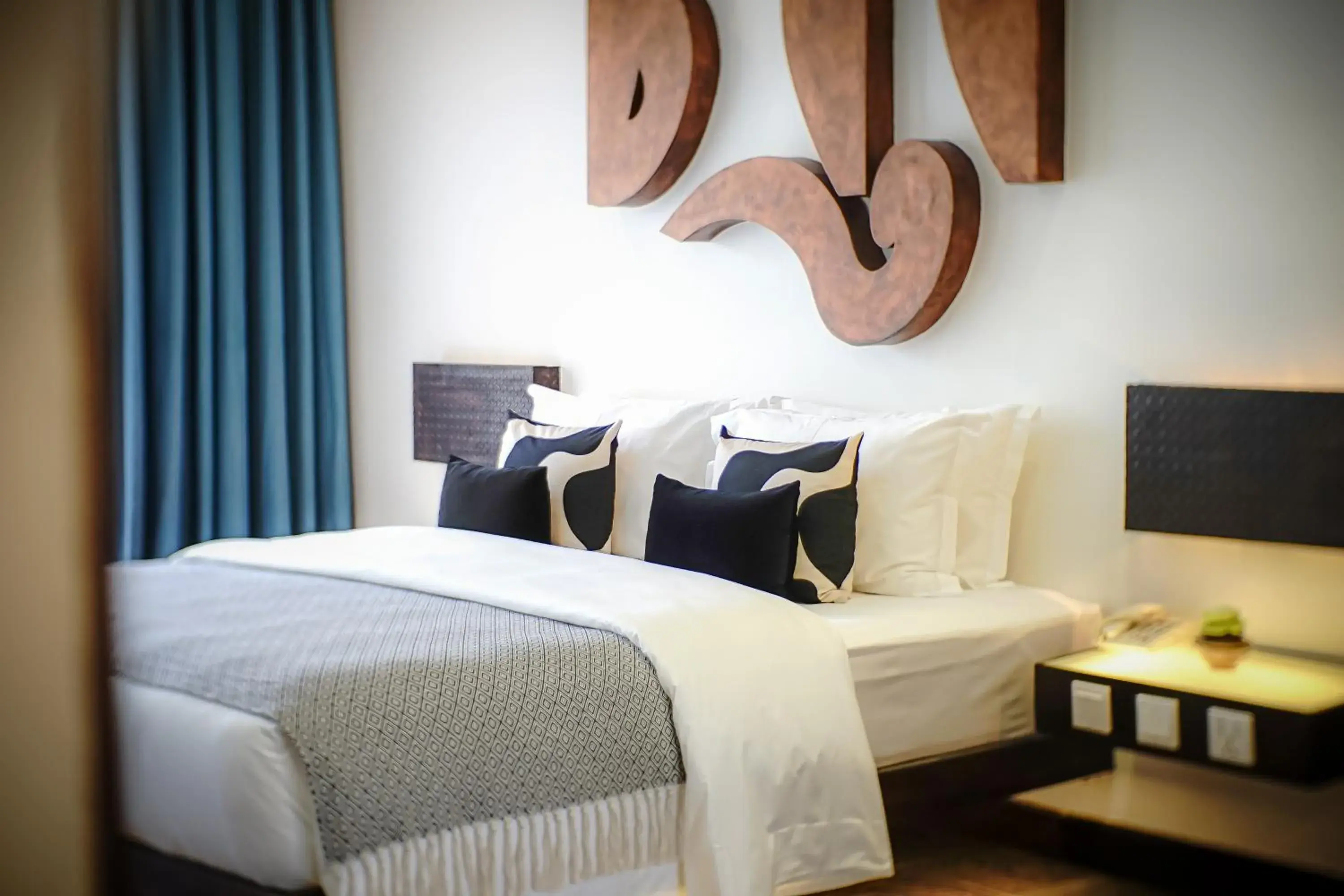 Bed in Golden Temple Villa Bed in Golden Temple Villa