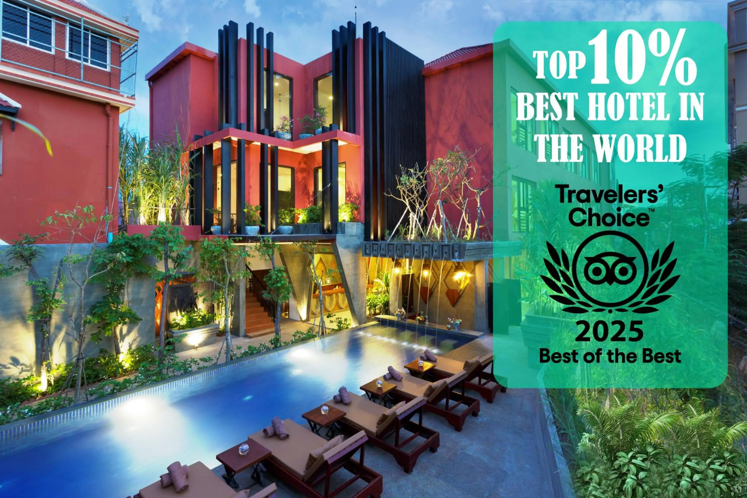 Facade/entrance in Golden Temple Villa