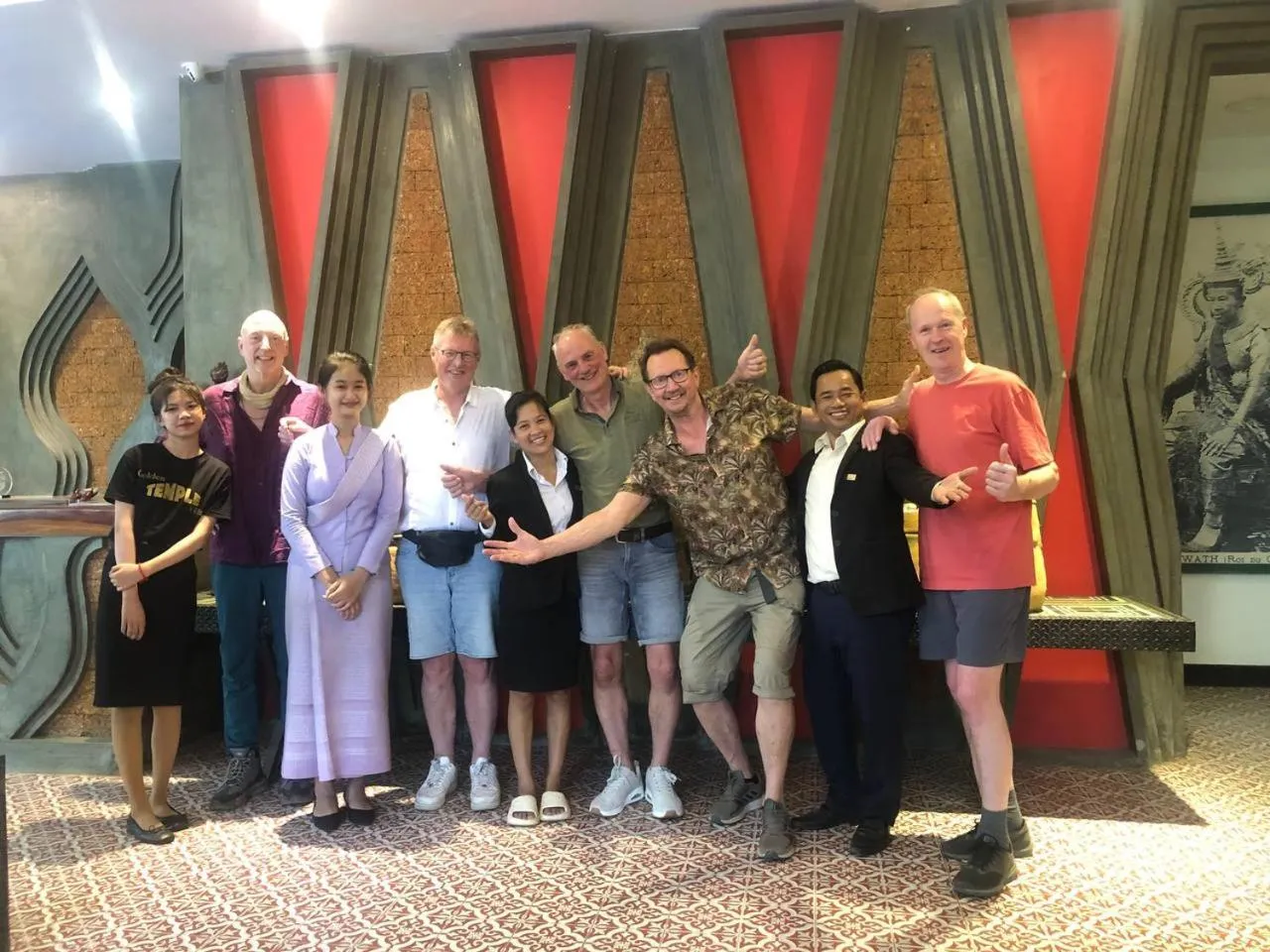 People in Golden Temple Villa