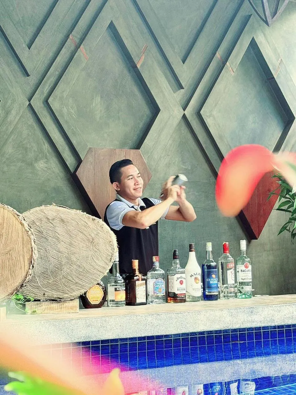 Swimming pool in Golden Temple Villa
