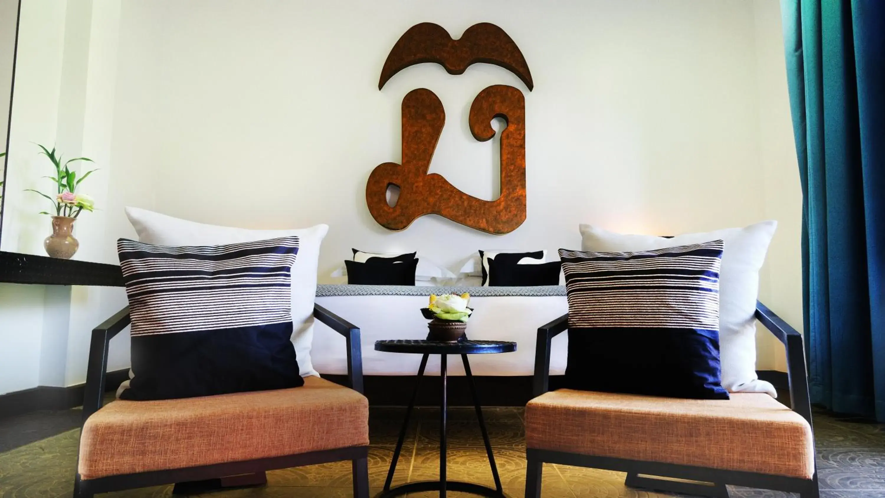 Bed in Golden Temple Villa Bed in Golden Temple Villa