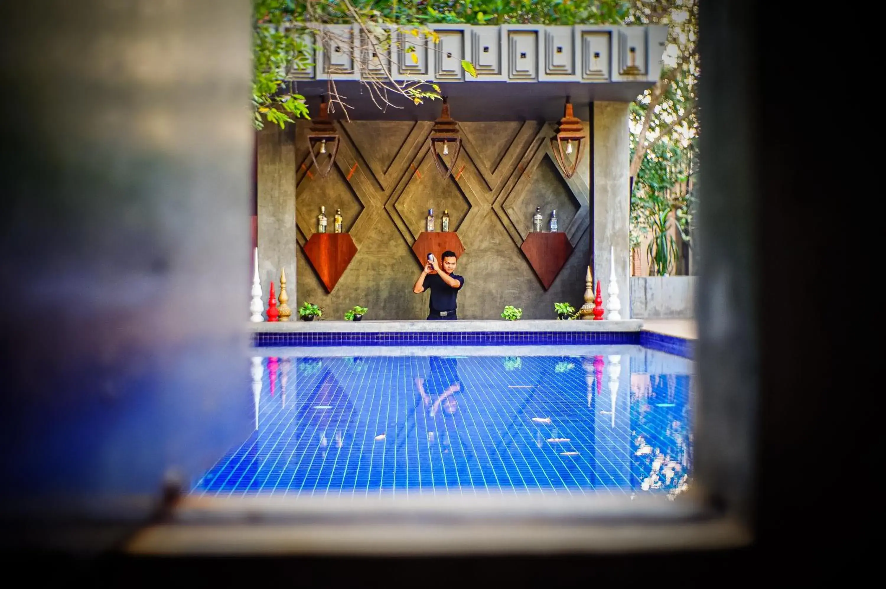 Swimming pool in Golden Temple Villa Swimming pool in Golden Temple Villa
