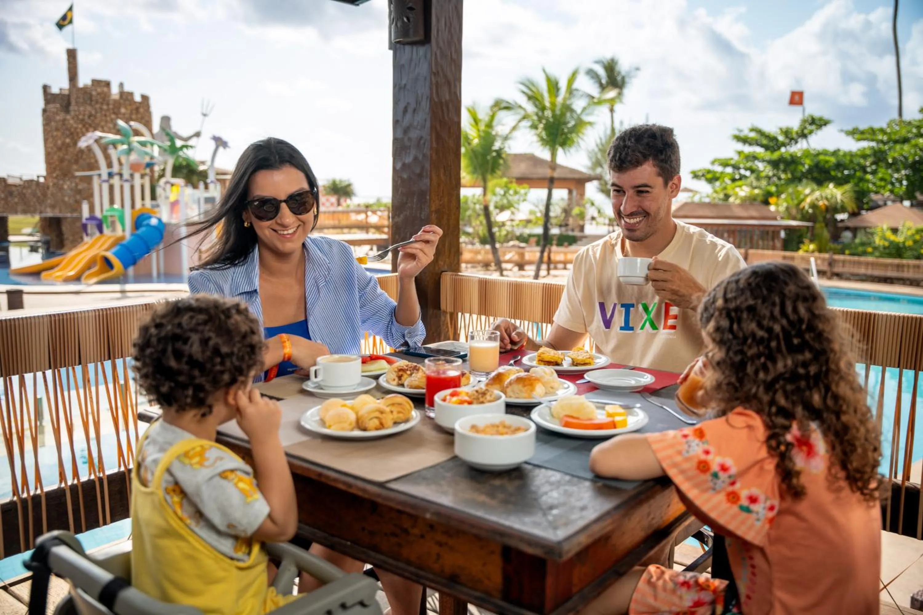 Breakfast in Cana Brava All Inclusive Resort
