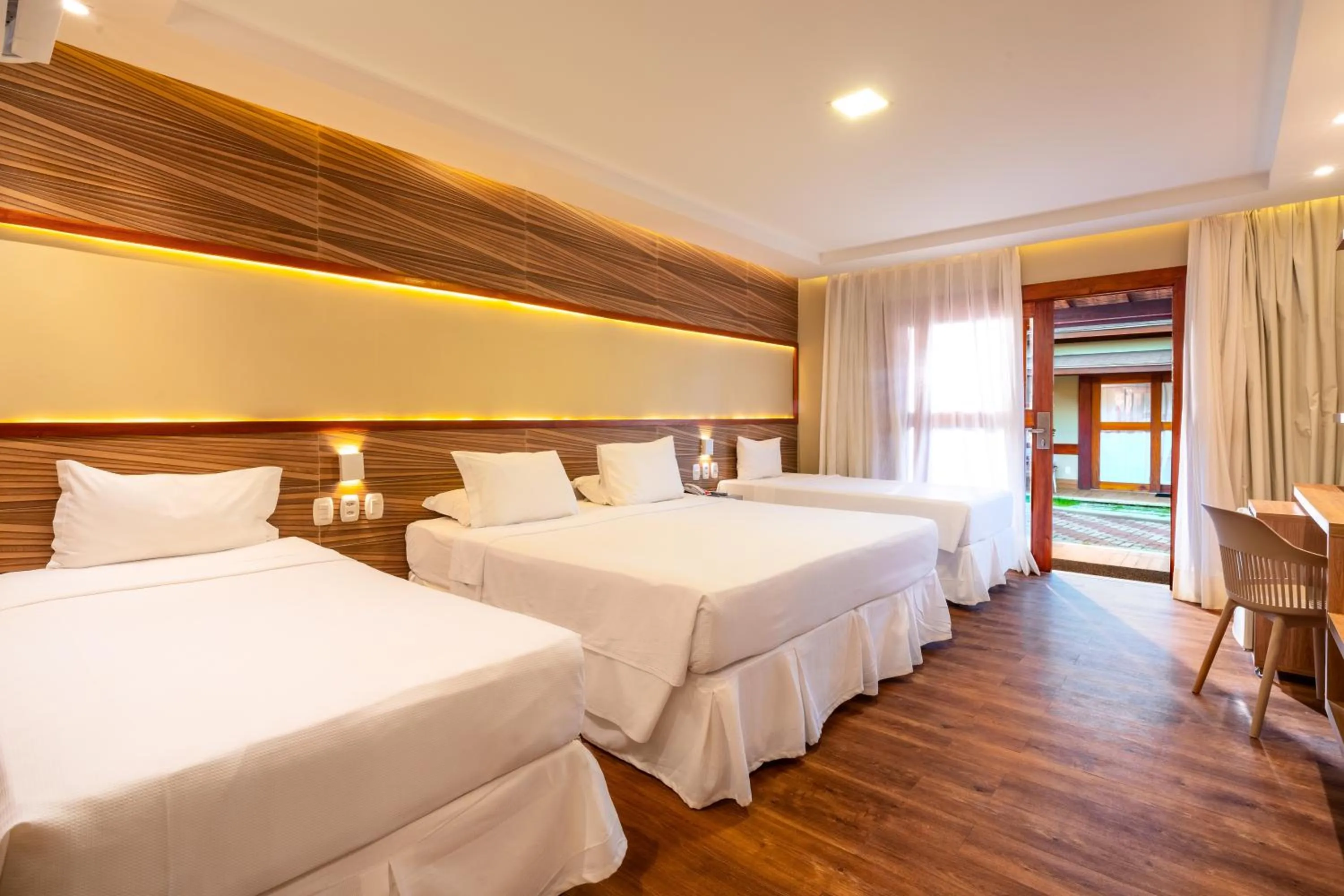 Patio, Bed in Cana Brava All Inclusive Resort