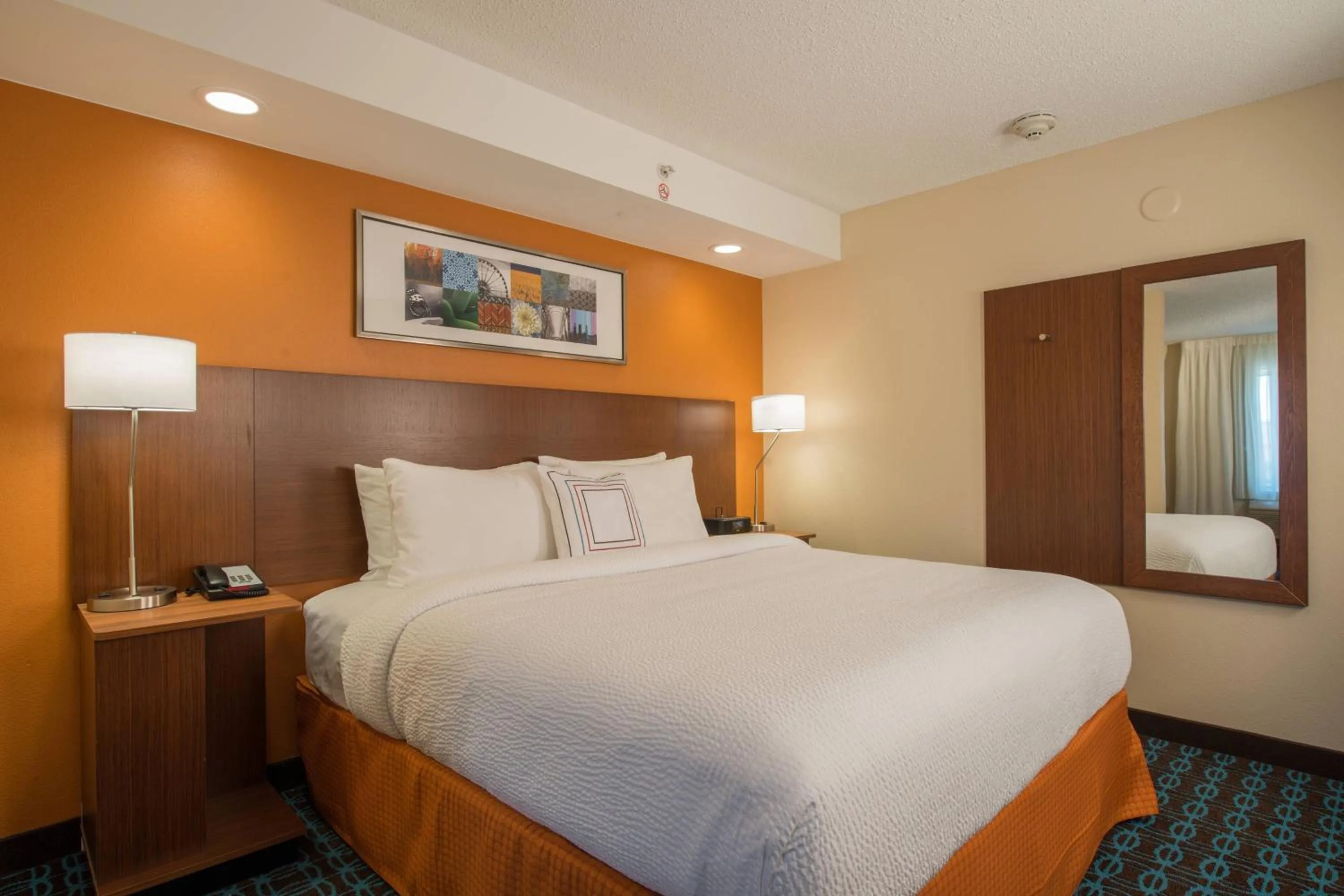 Photo of the whole room, Bed in Fairfield Inn & Suites Dallas Lewisville