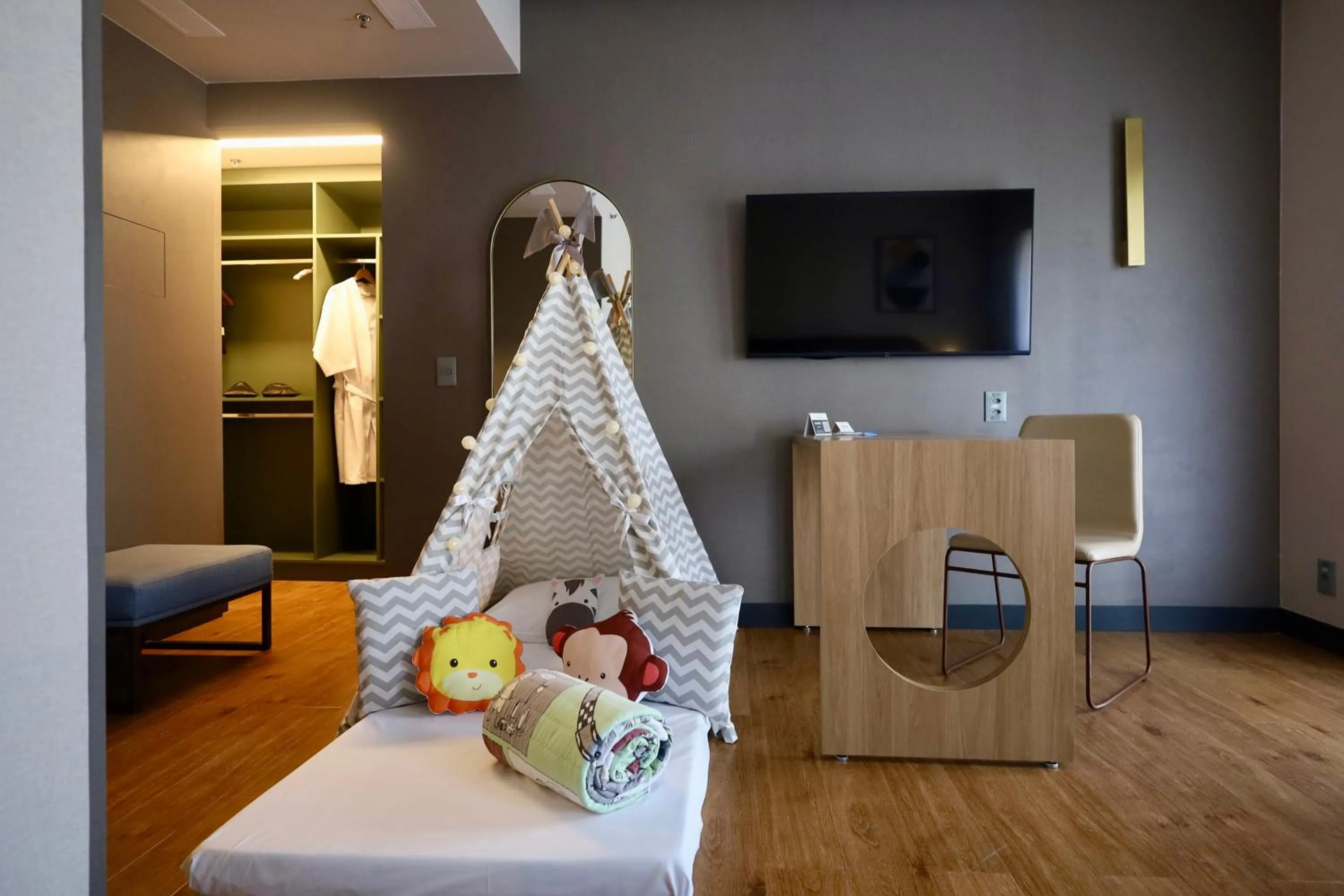 Bed in Clarion Faria Lima