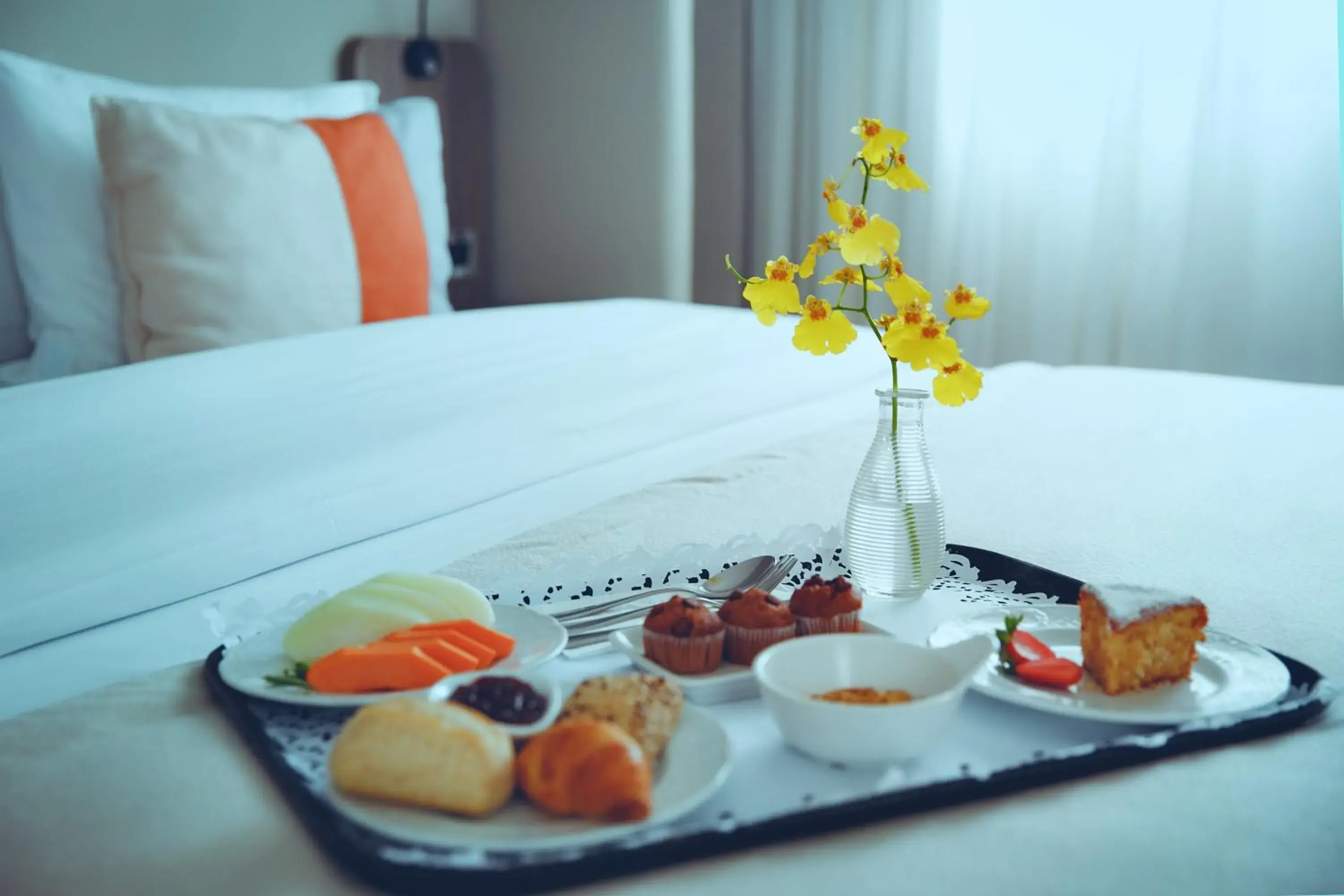 Bed in Clarion Faria Lima Bed in Clarion Faria Lima