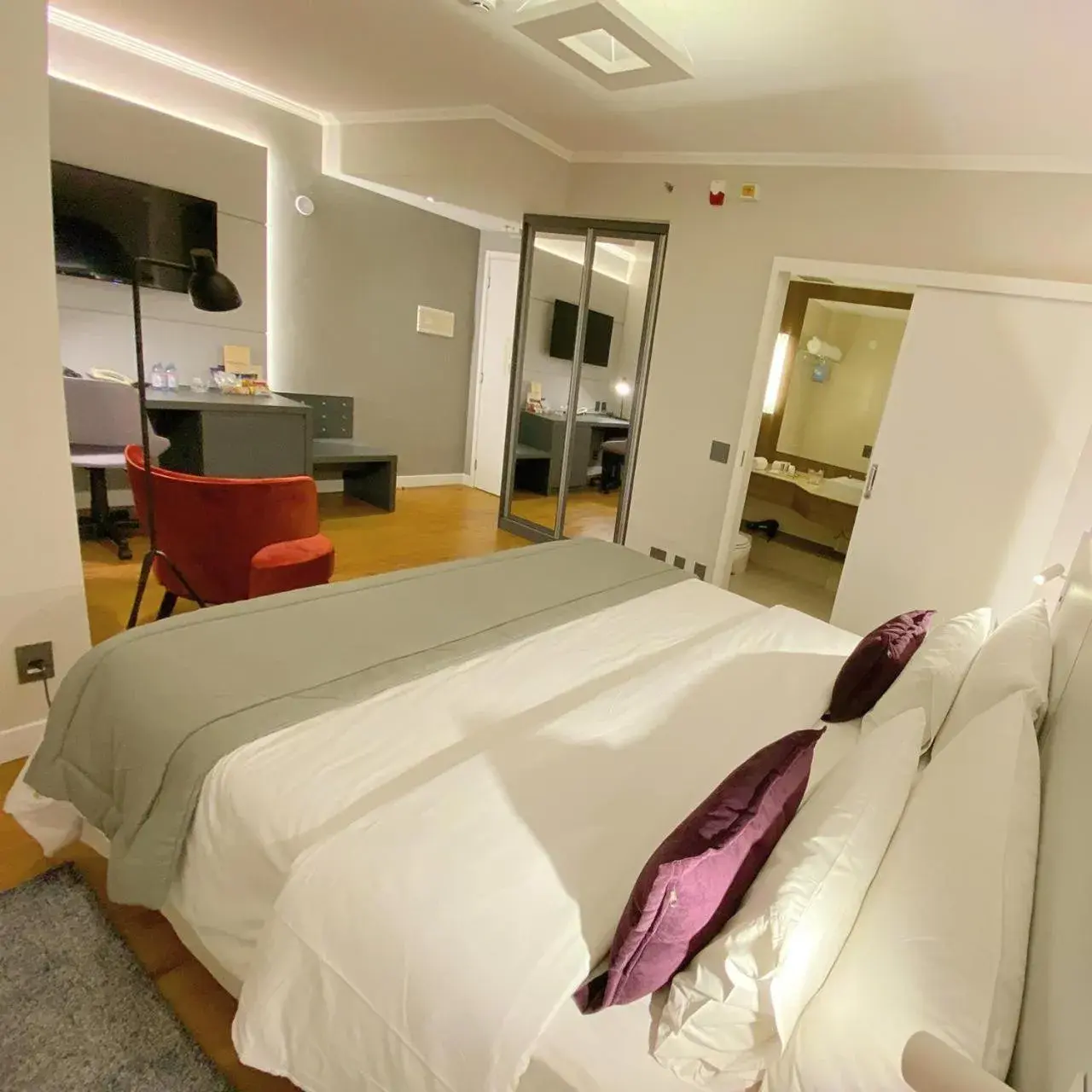 Bed in Clarion Faria Lima Bed in Clarion Faria Lima