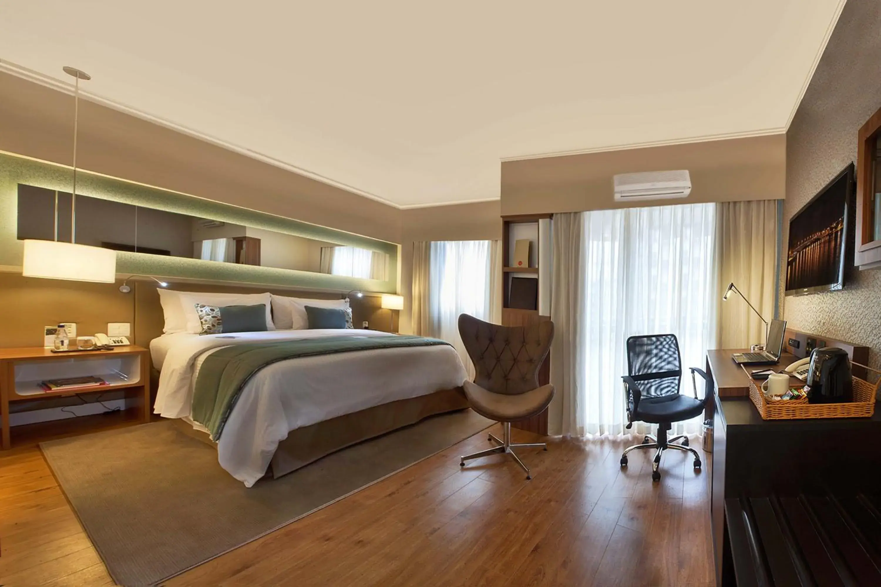 Bed in Clarion Faria Lima Bed in Clarion Faria Lima