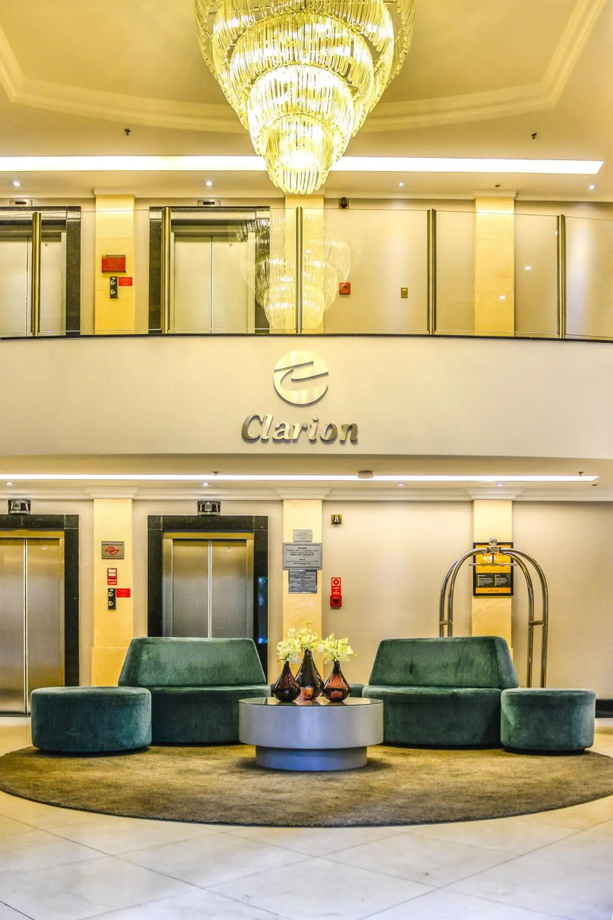 Lobby or reception in Clarion Faria Lima Lobby or reception in Clarion Faria Lima