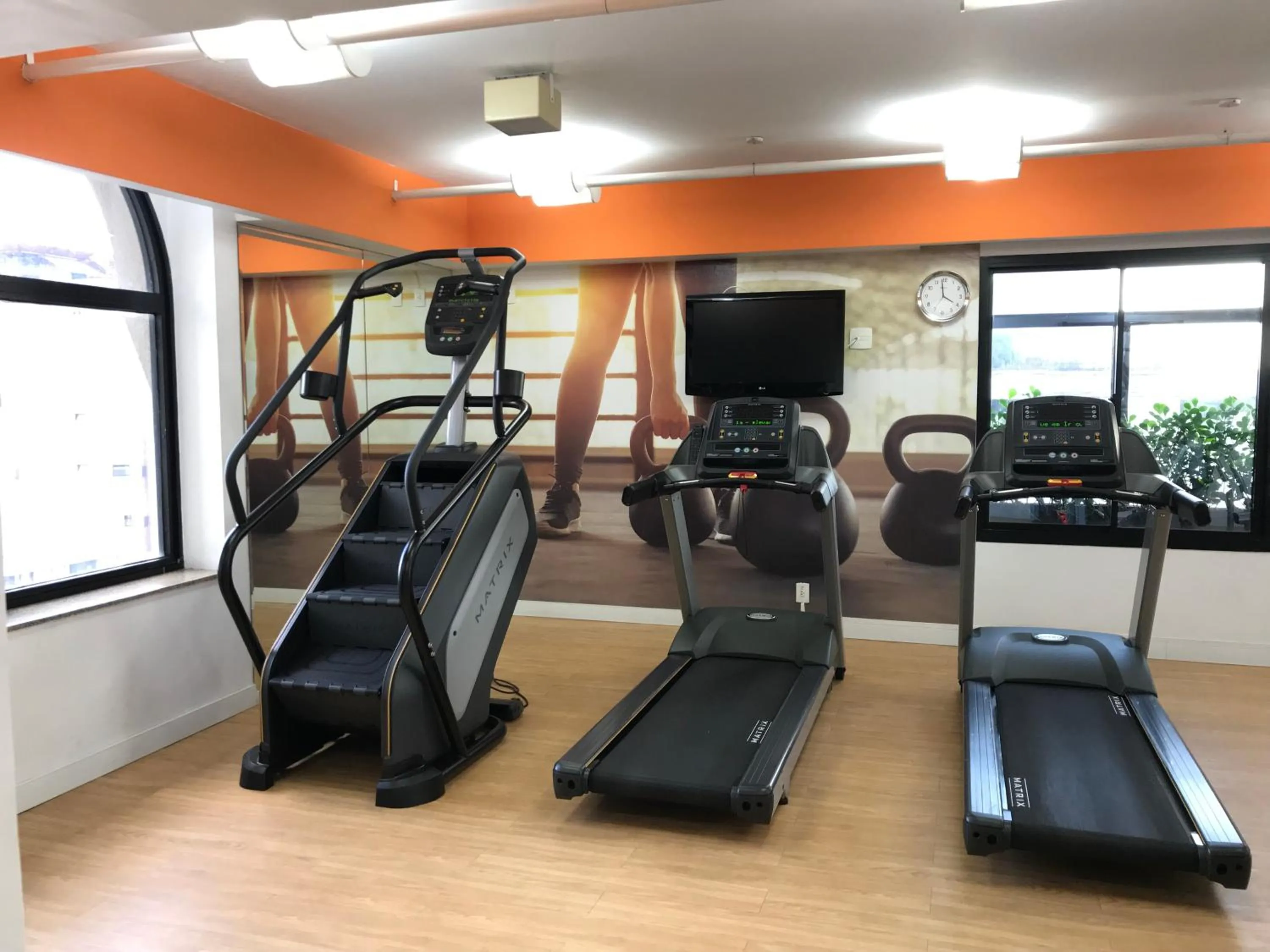 Fitness centre/facilities in Clarion Faria Lima