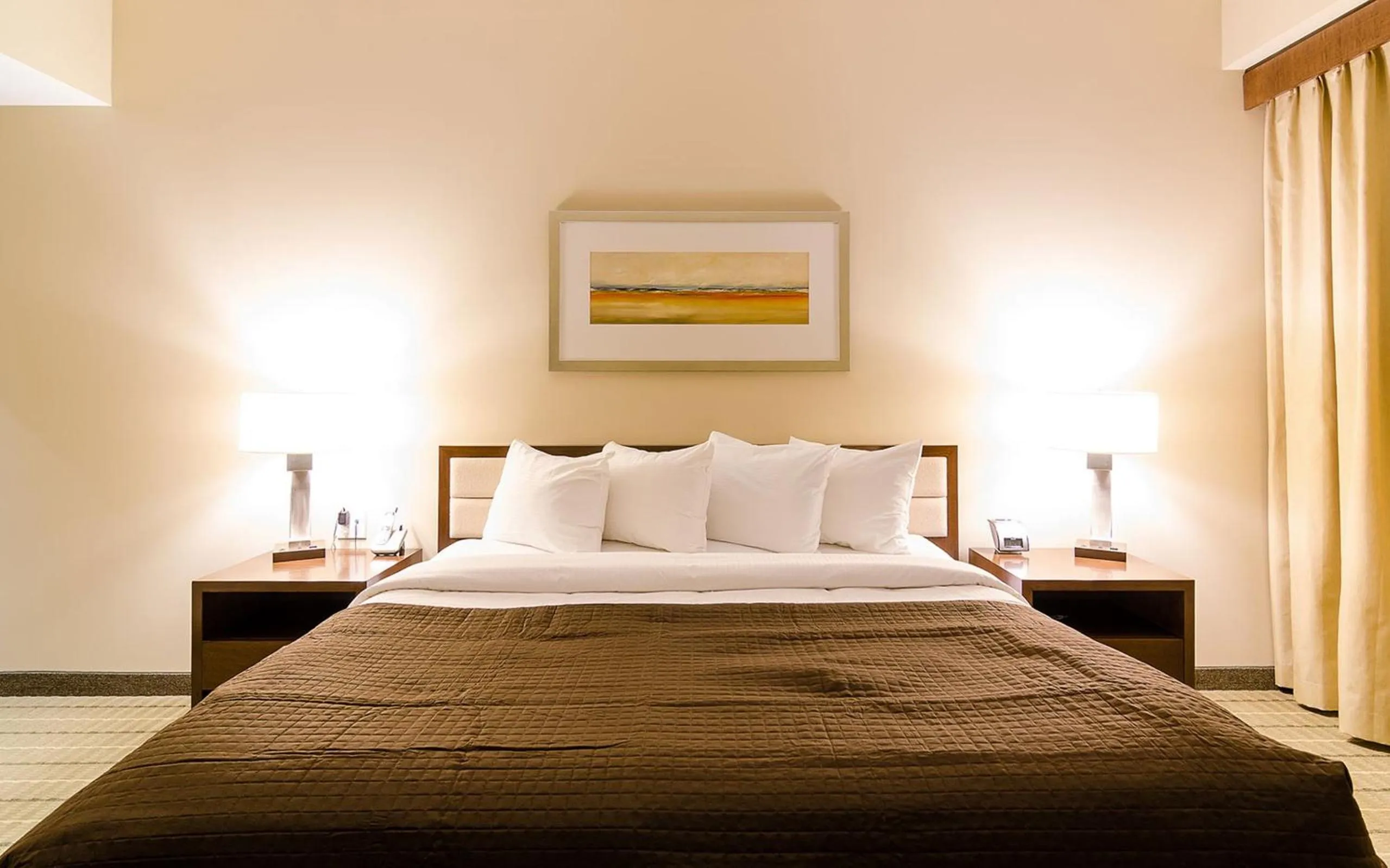 Bed in Hotel Casino New Nouveau Brunswick