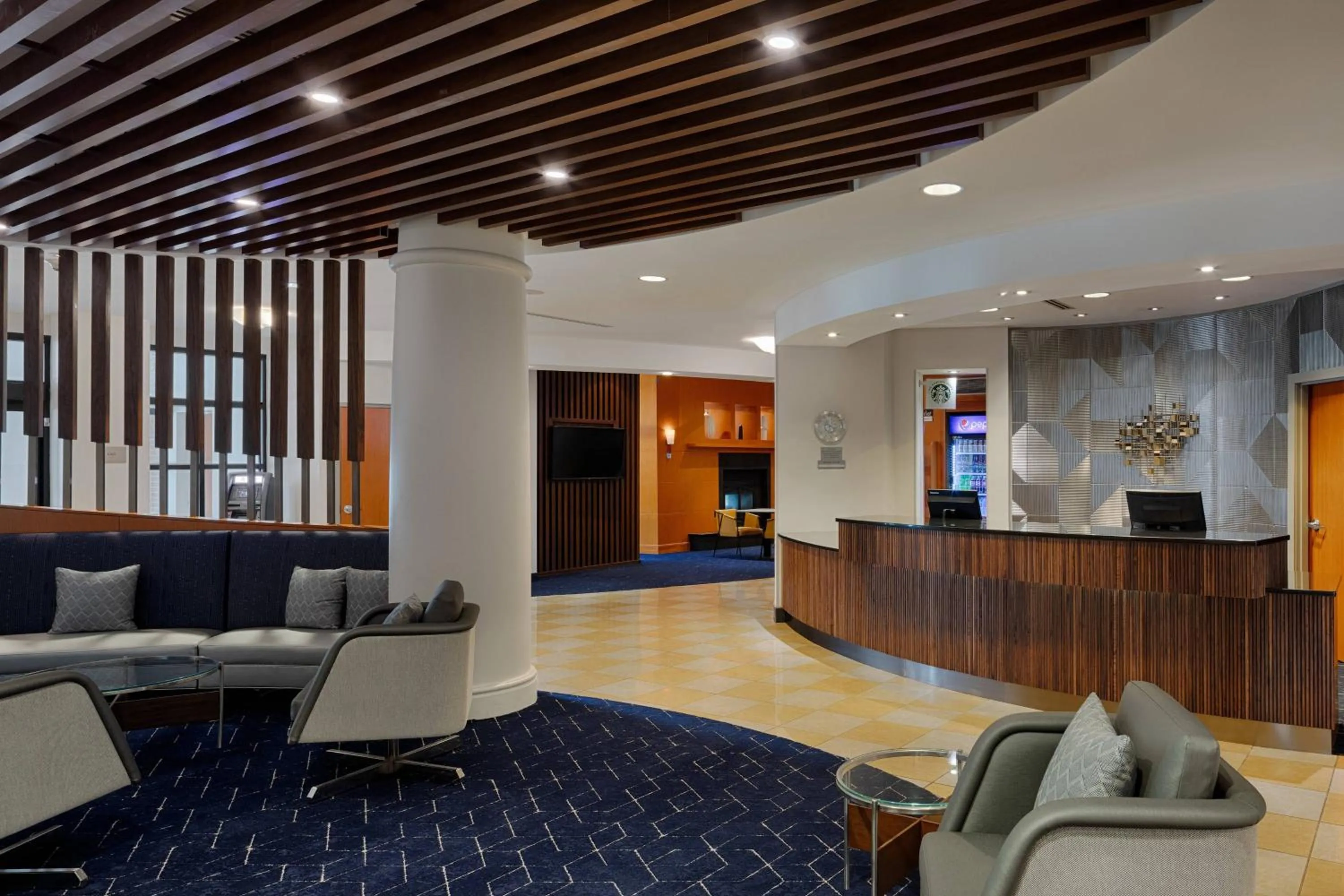 Lobby or reception in Courtyard by Marriott Springfield Downtown