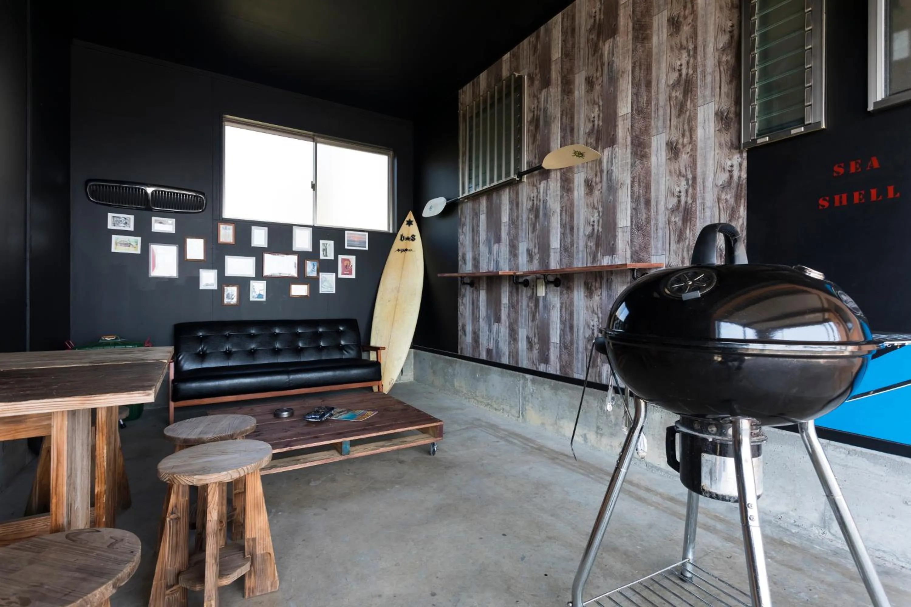 BBQ facilities in Marine House KAKISAKI
