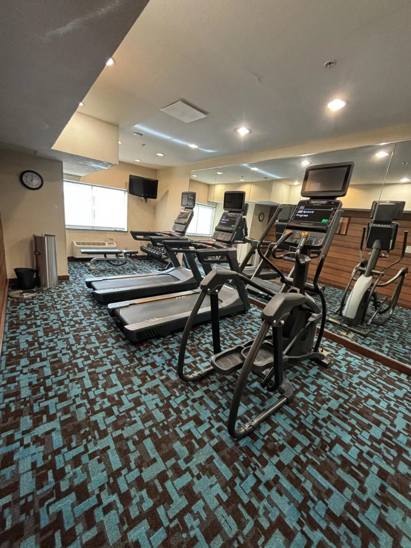 Fitness centre/facilities in Fairfield Inn & Suites Springfield