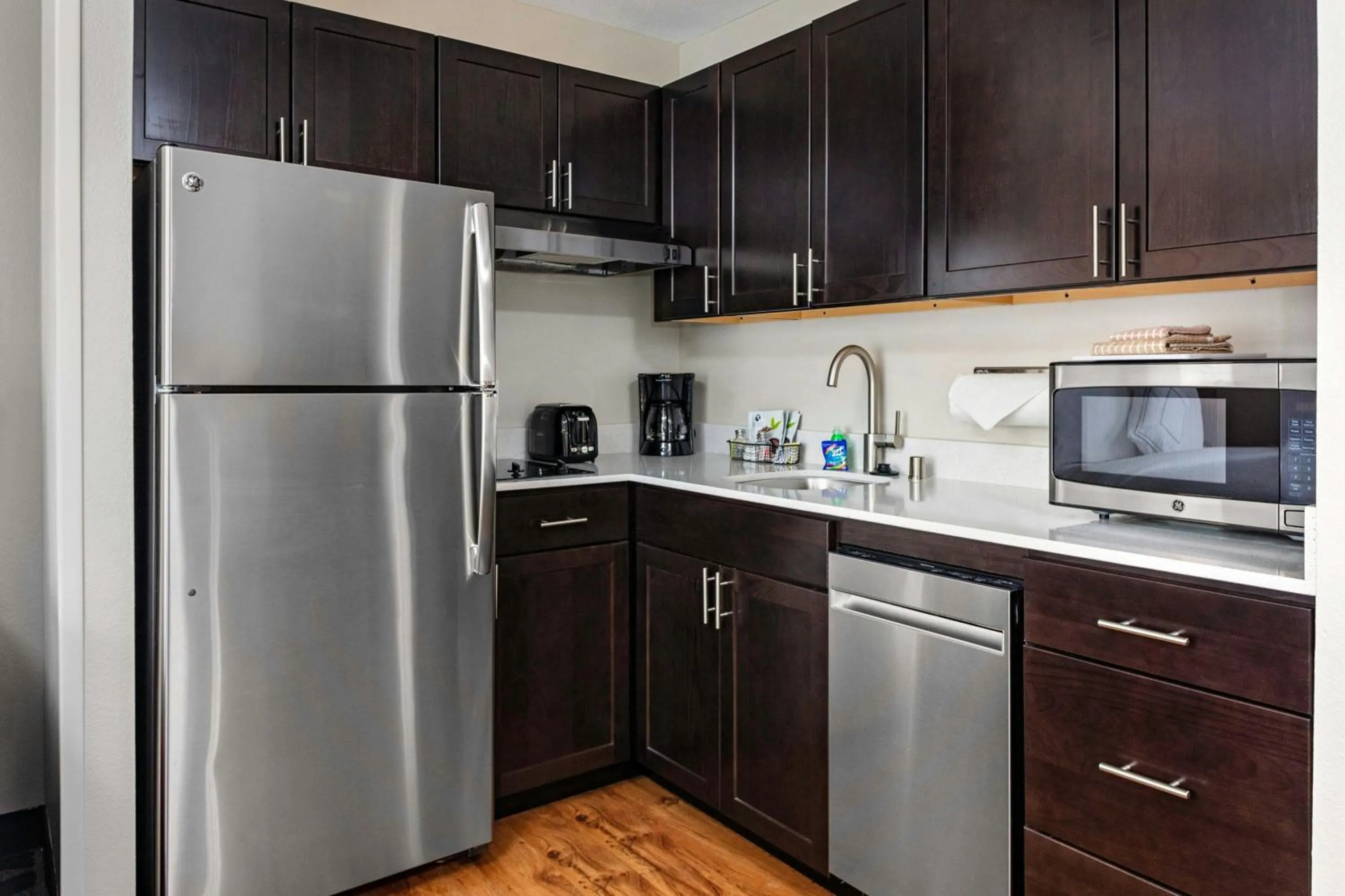 Kitchen or kitchenette in TownePlace Suites by Marriott Dallas Plano/Legacy