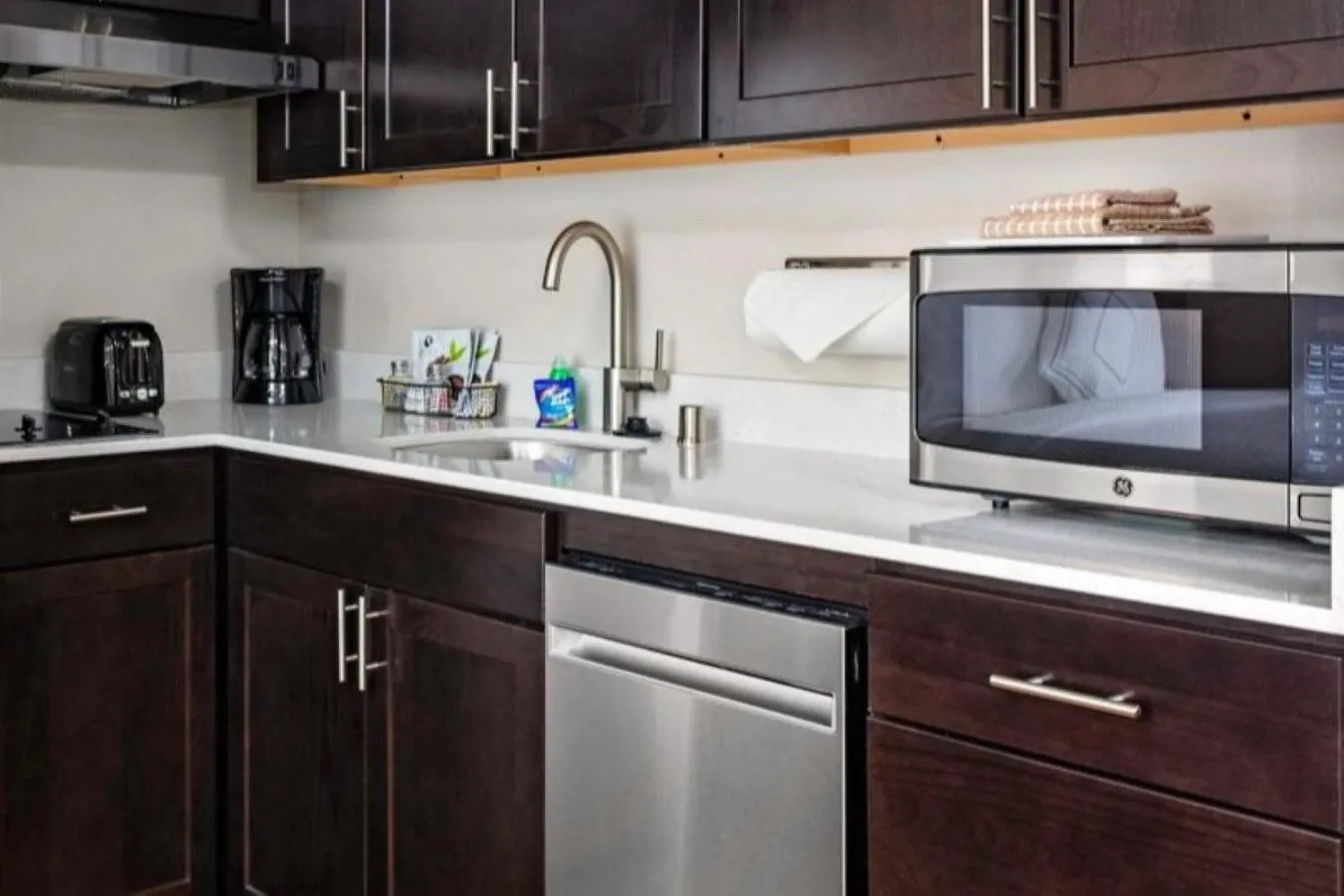 kitchen in TownePlace Suites by Marriott Dallas Plano/Legacy