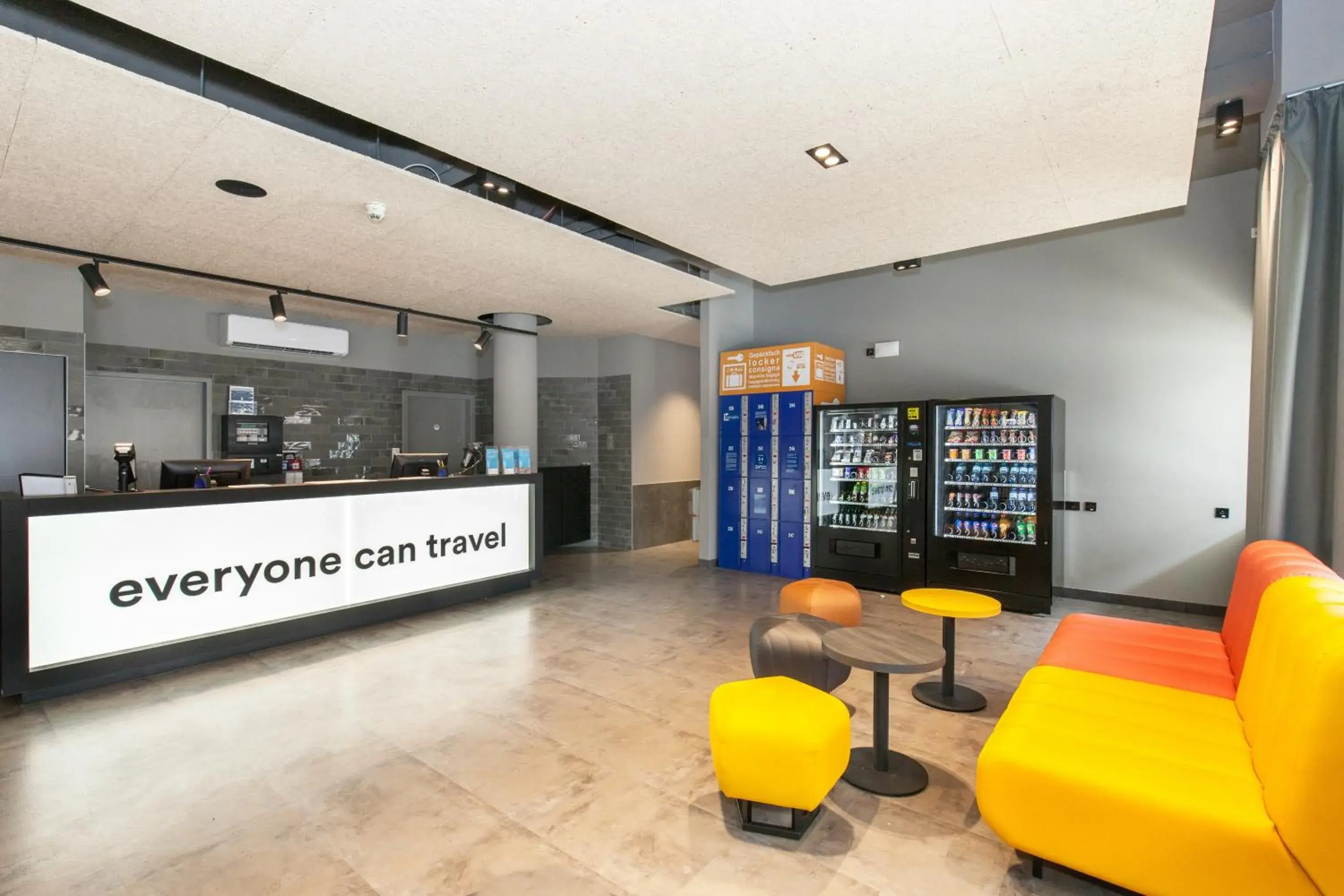 Lobby or reception in a&o Nürnberg Hauptbahnhof Lobby or reception in a&o Nürnberg Hauptbahnhof