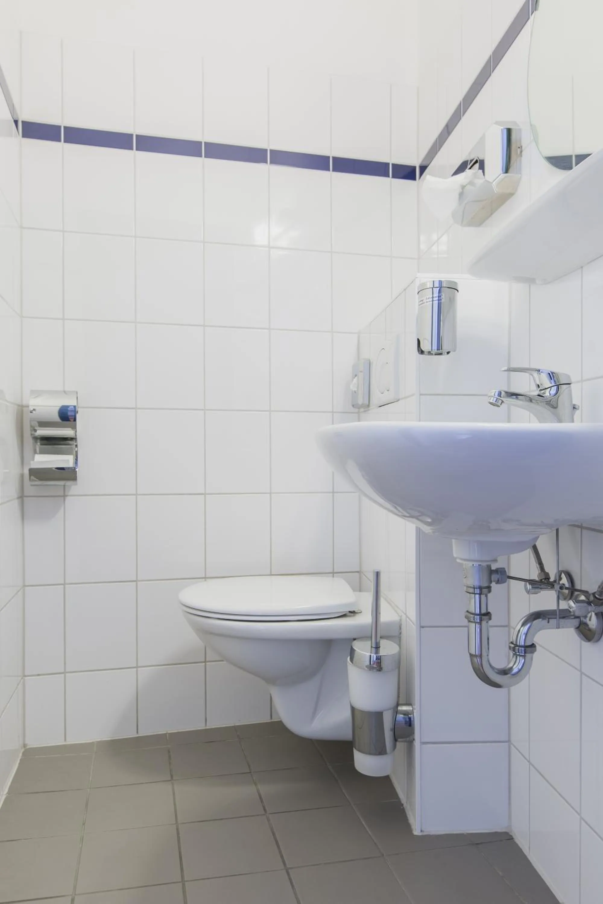 Toilet in a&o Nürnberg Hauptbahnhof