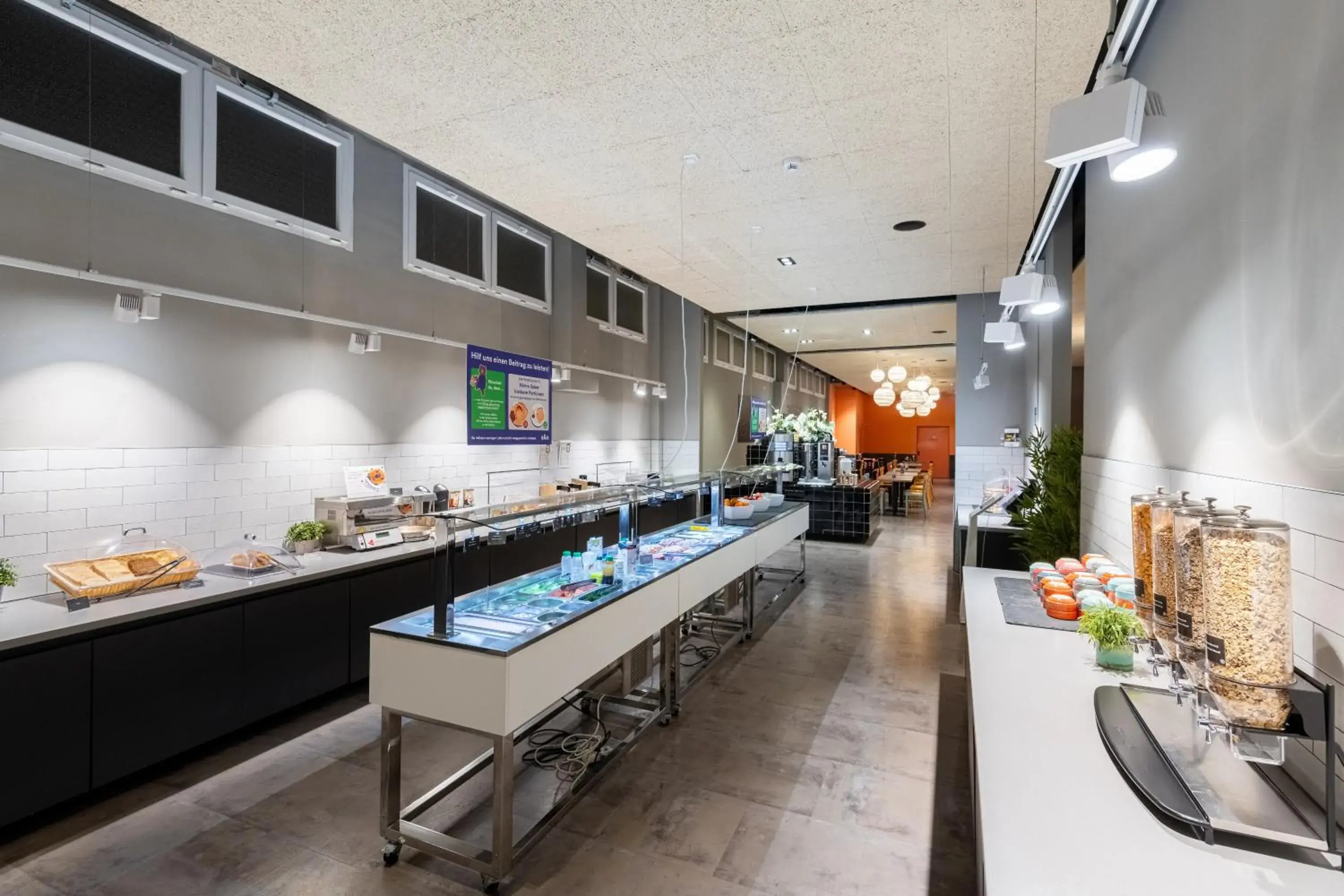 Buffet breakfast in a&o Nürnberg Hauptbahnhof Buffet breakfast in a&o Nürnberg Hauptbahnhof