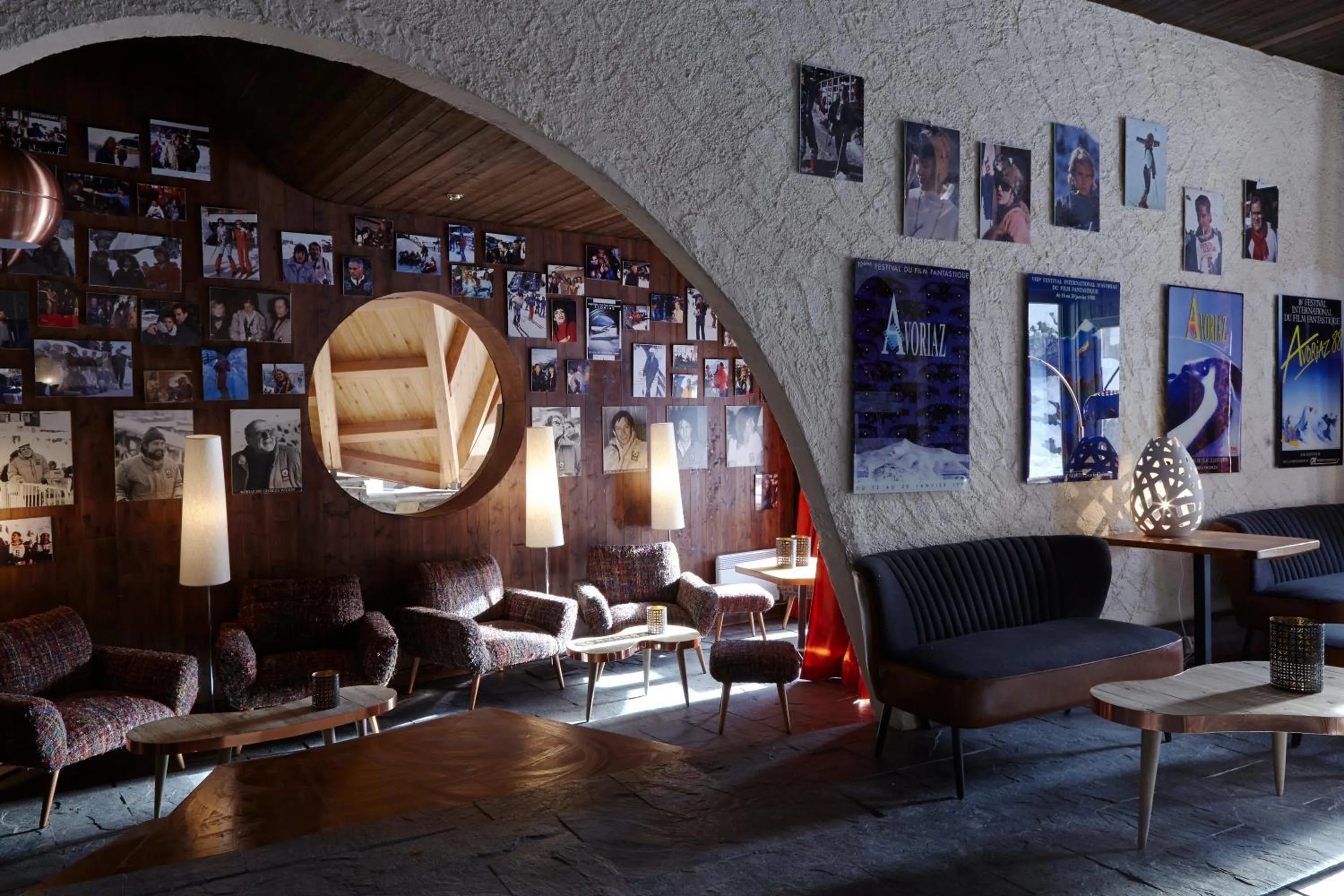 Living room in Hôtel des Dromonts by SOWELL COLLECTION