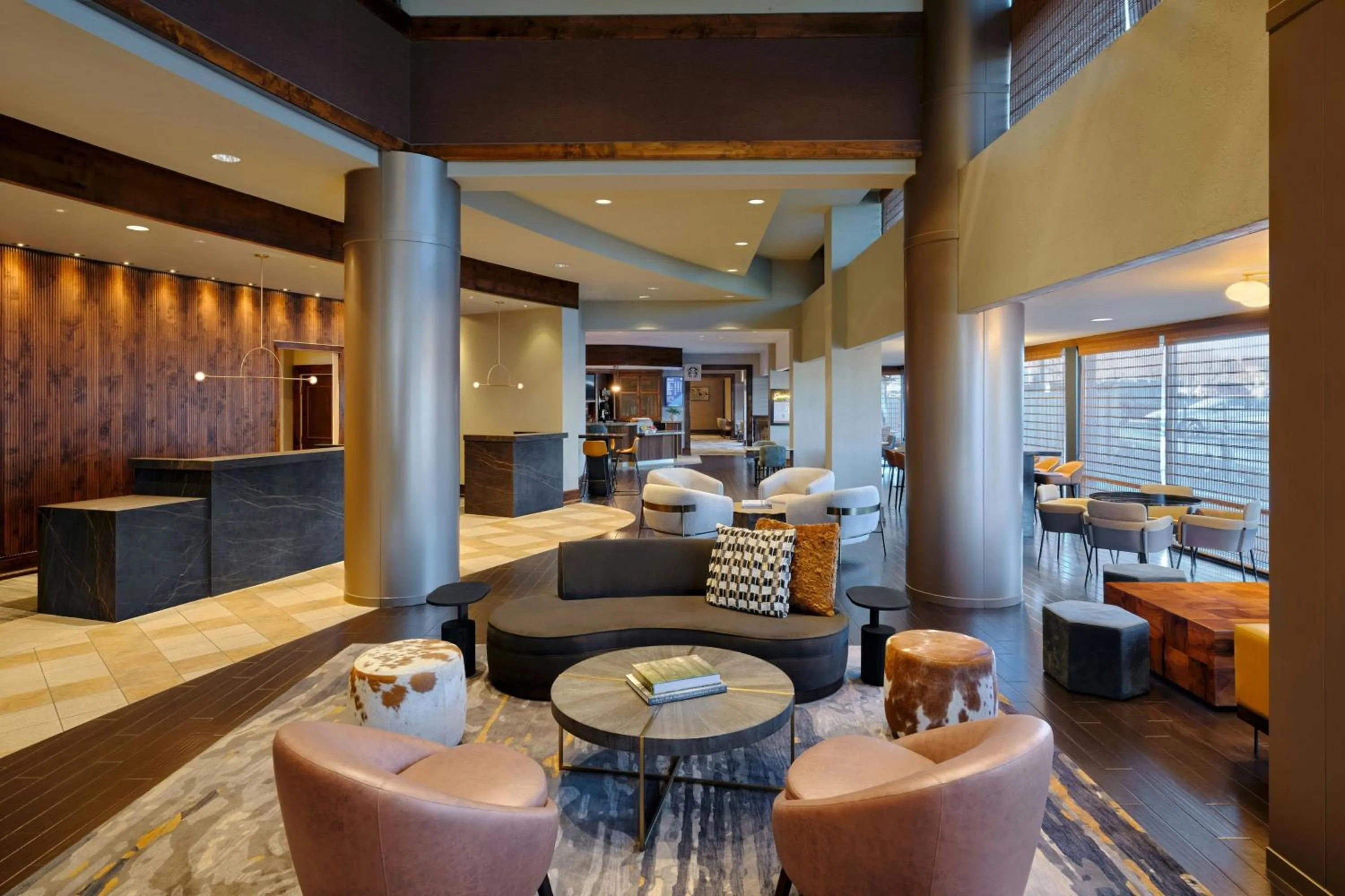 Lobby or reception in Denver Marriott South at Park Meadows