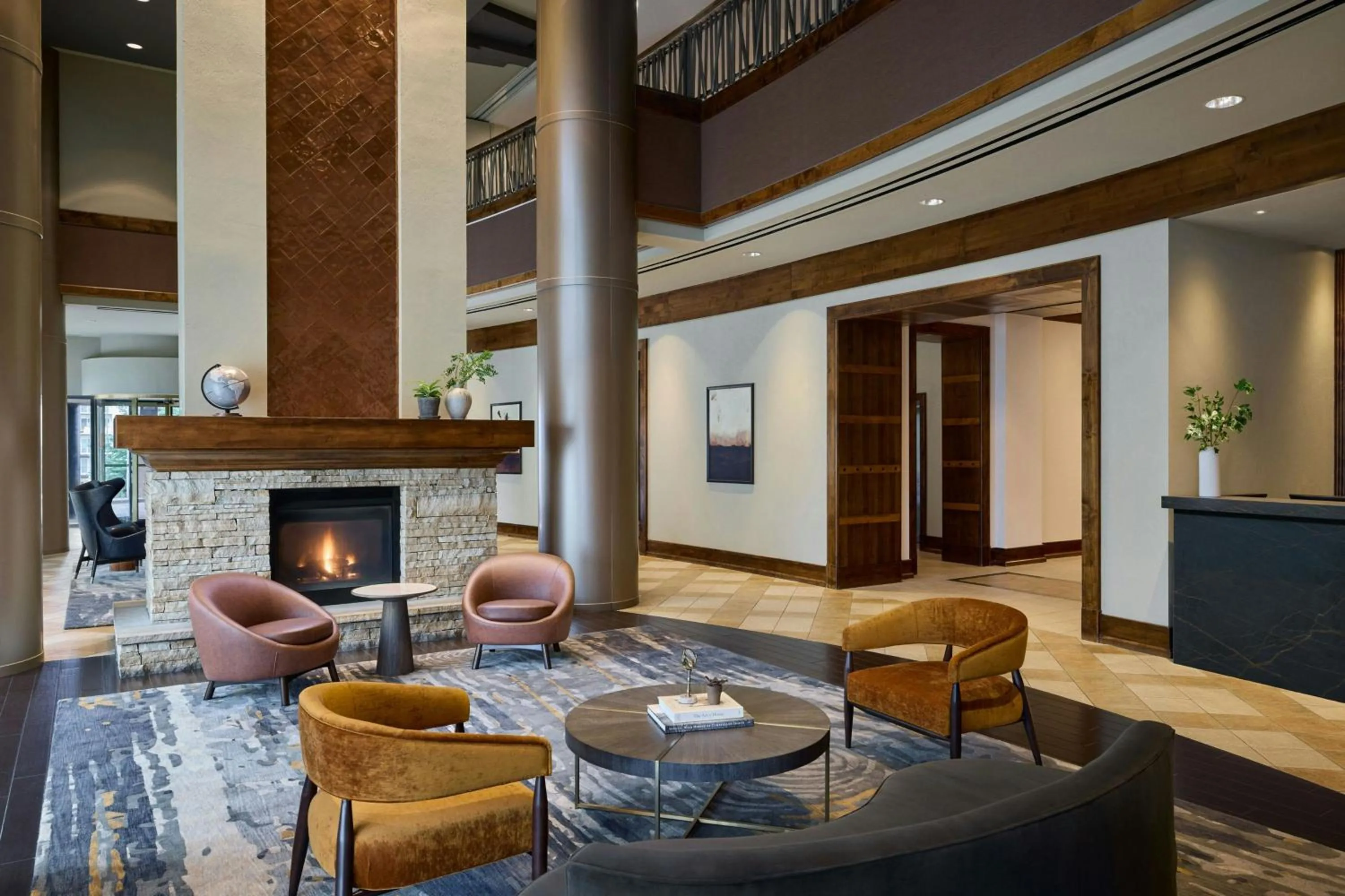 Lobby or reception in Denver Marriott South at Park Meadows