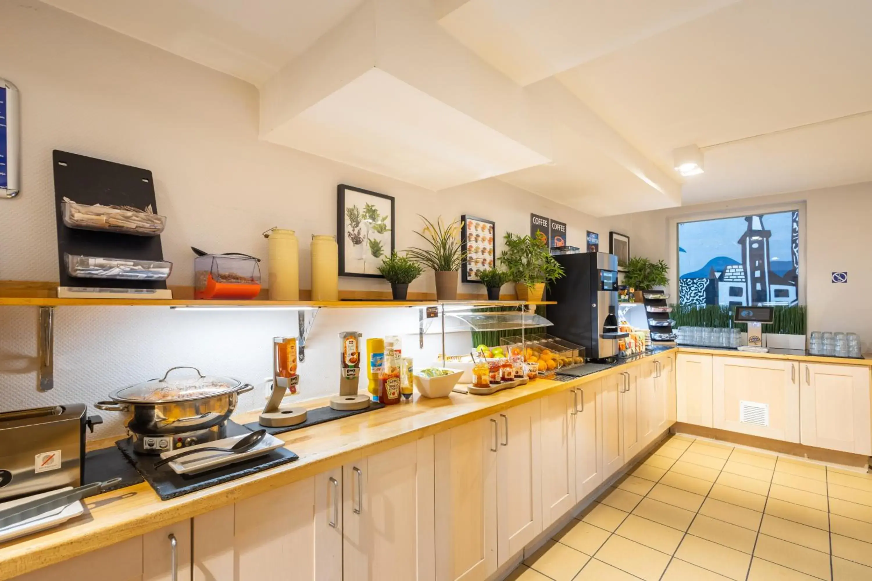 Buffet breakfast in a&o Dortmund Hauptbahnhof Buffet breakfast in a&o Dortmund Hauptbahnhof