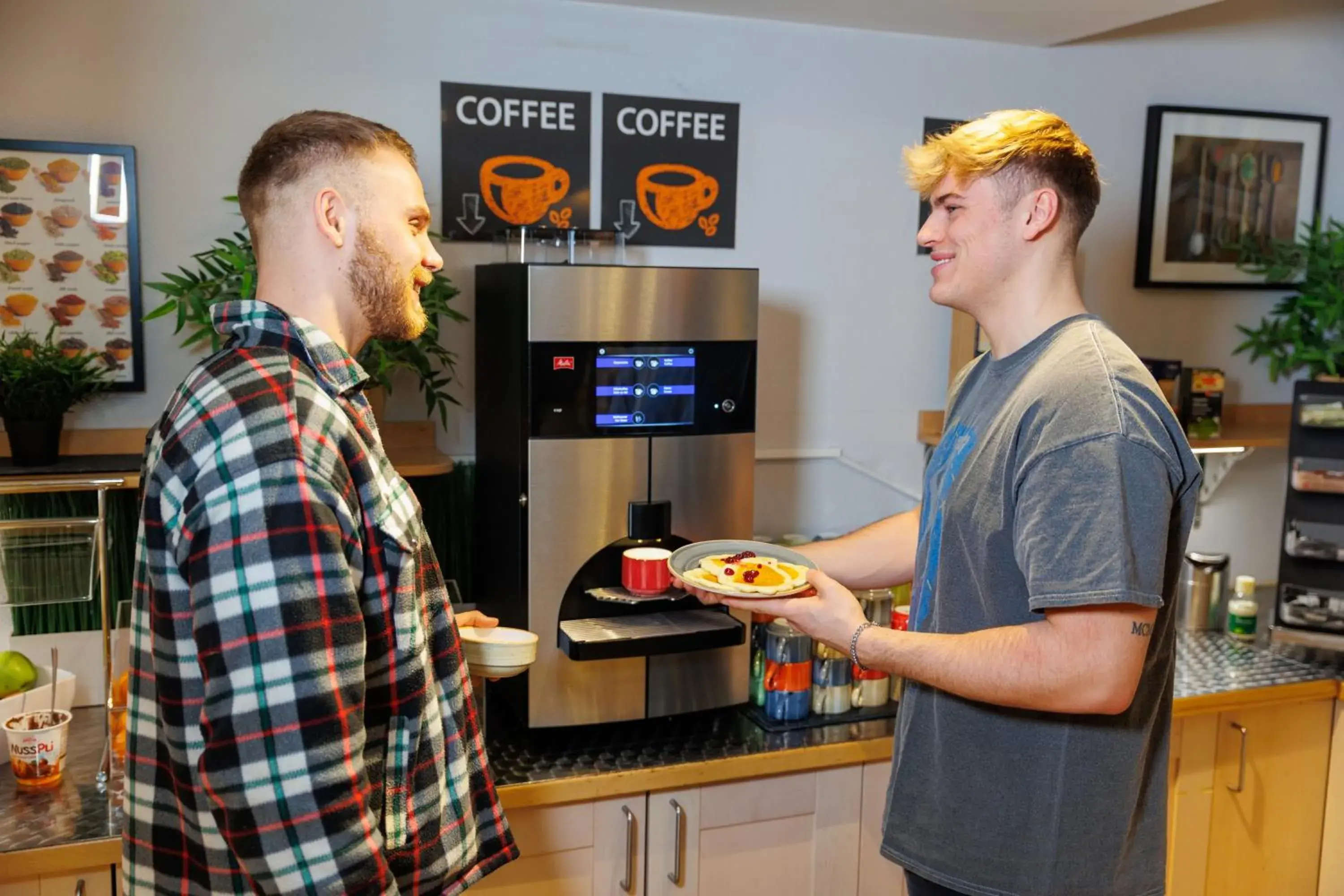 Breakfast in a&o Dortmund Hauptbahnhof Breakfast in a&o Dortmund Hauptbahnhof