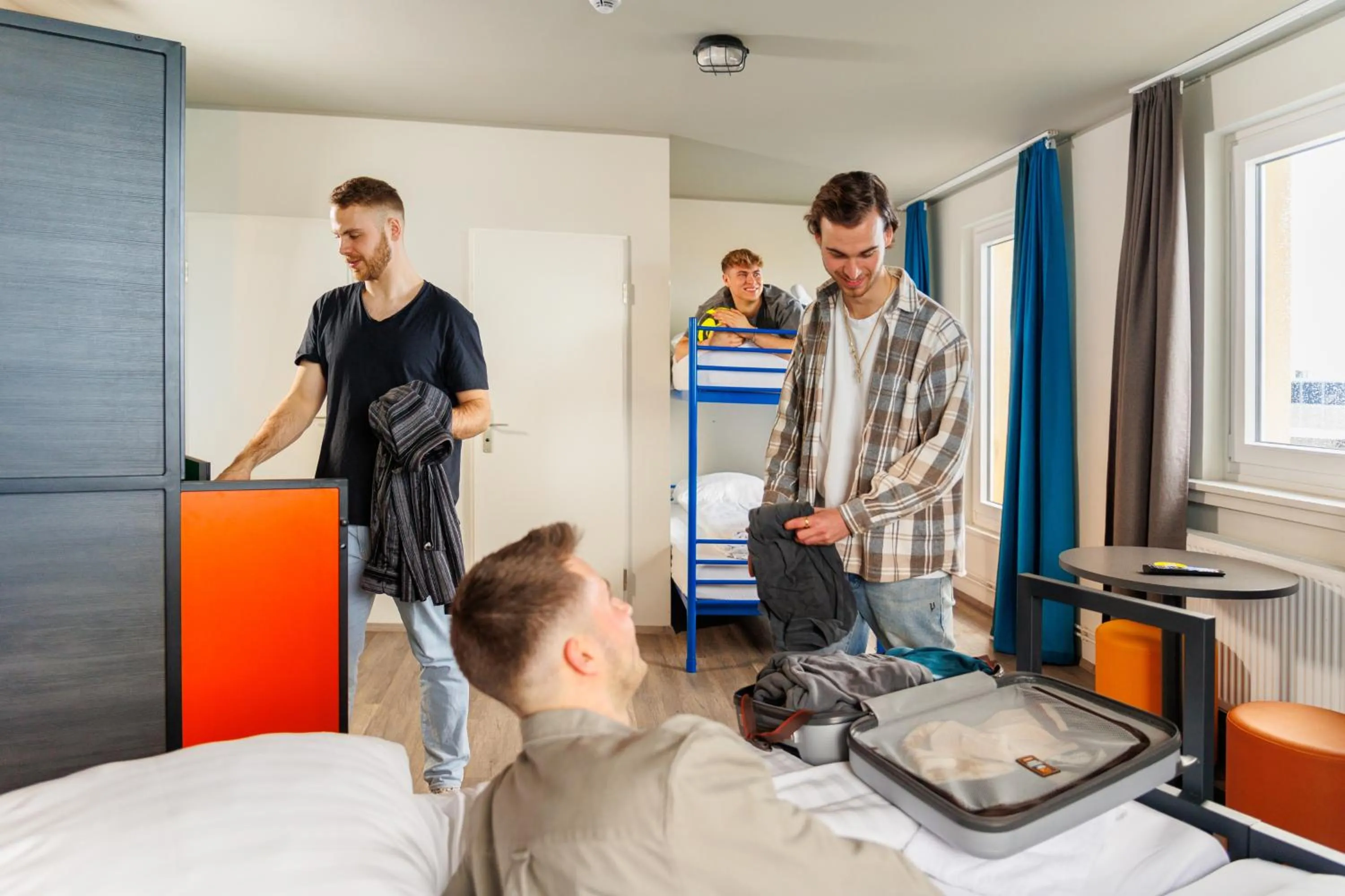 Bed in a&o Dortmund Hauptbahnhof