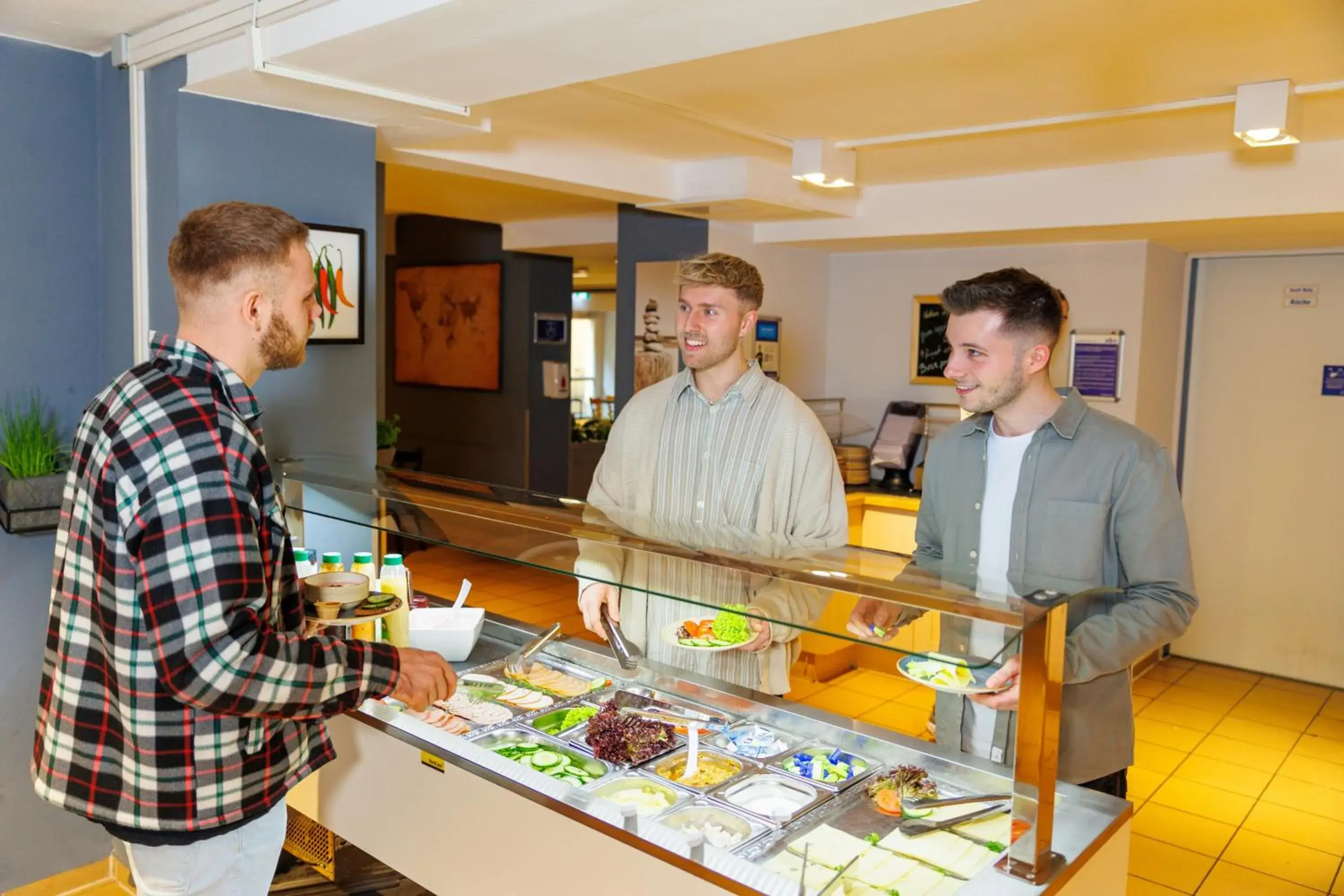 Buffet breakfast in a&o Dortmund Hauptbahnhof Buffet breakfast in a&o Dortmund Hauptbahnhof