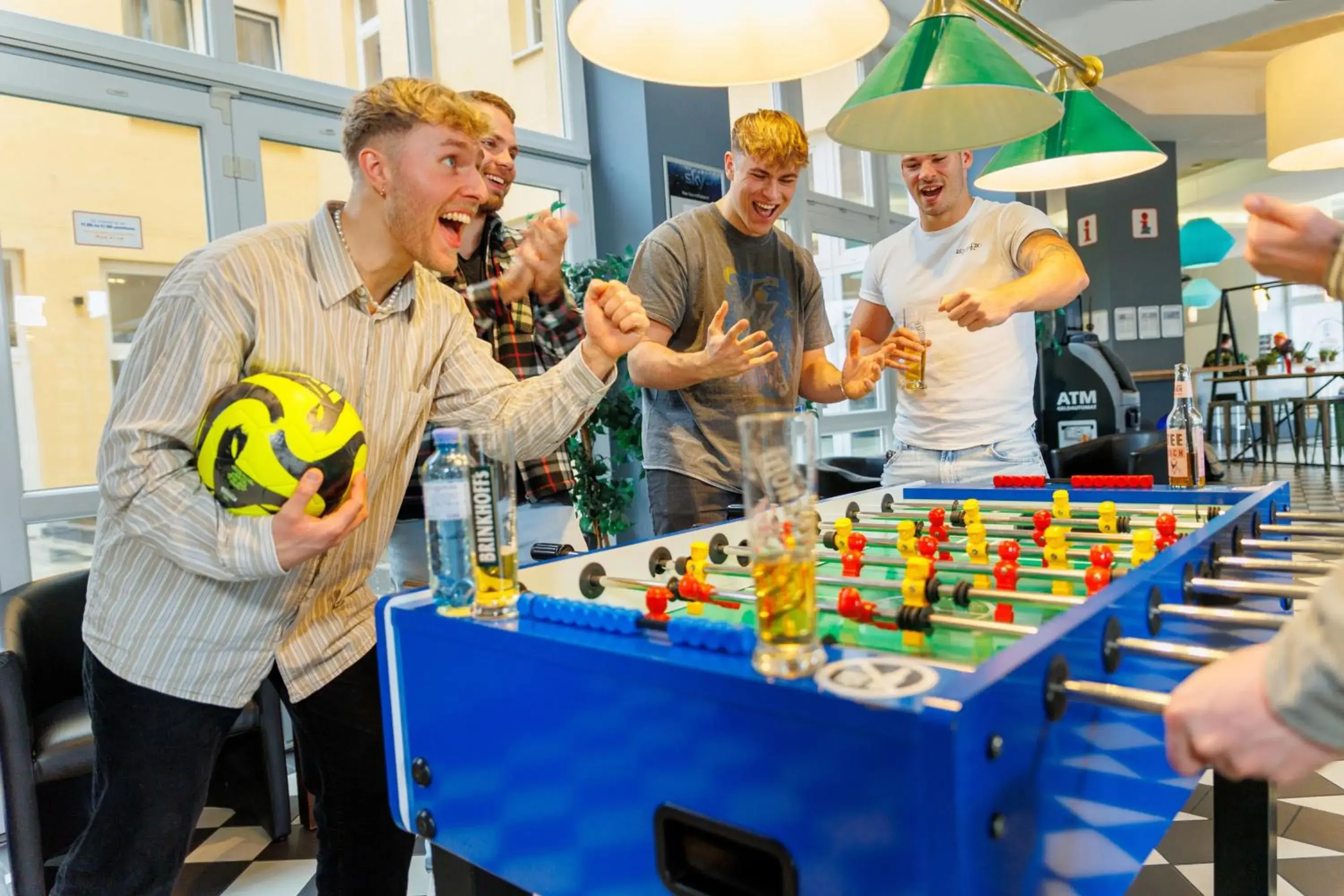 Lobby or reception in a&o Dortmund Hauptbahnhof Lobby or reception in a&o Dortmund Hauptbahnhof