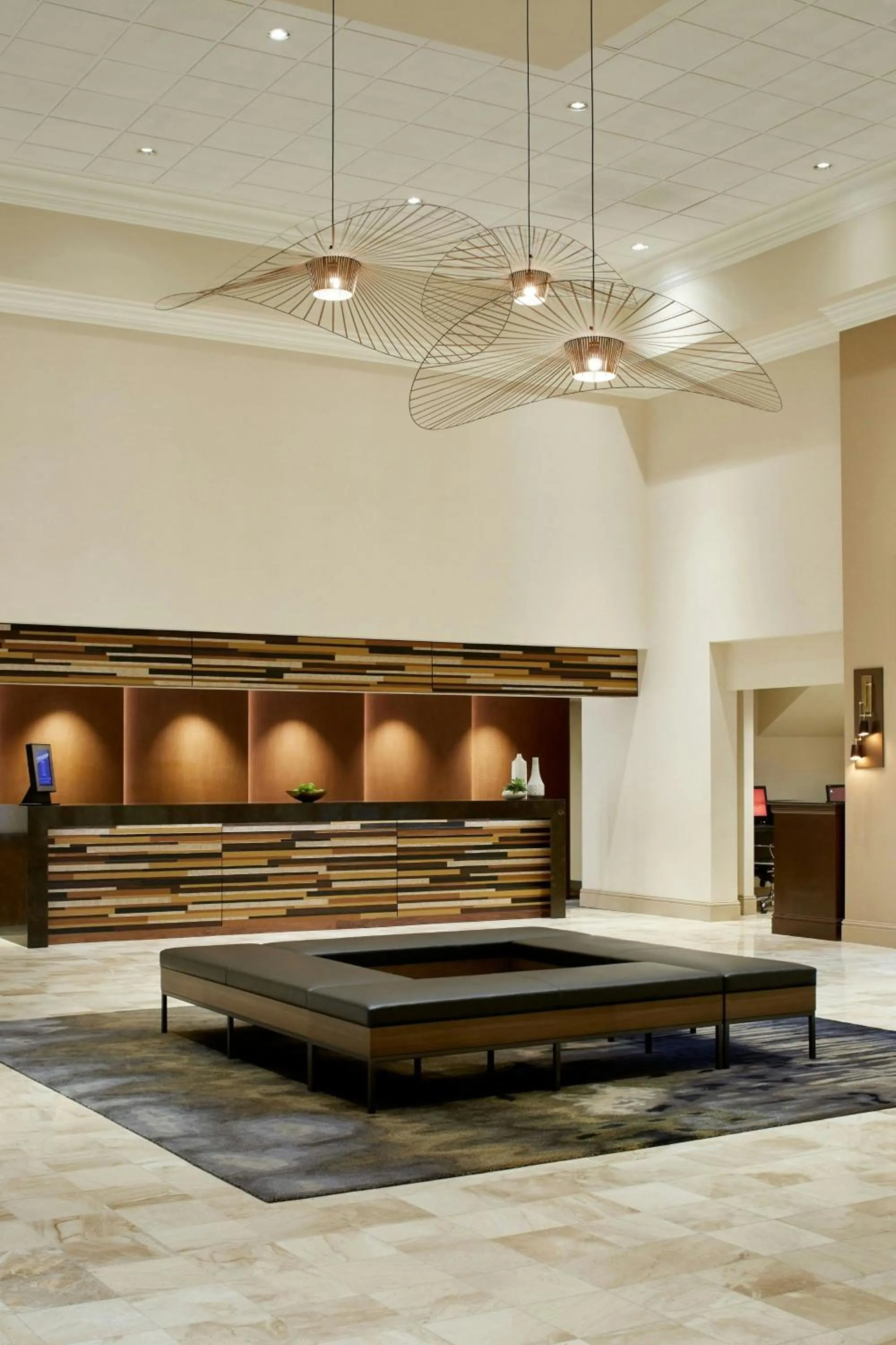 Lobby or reception in Marriott DFW Airport South