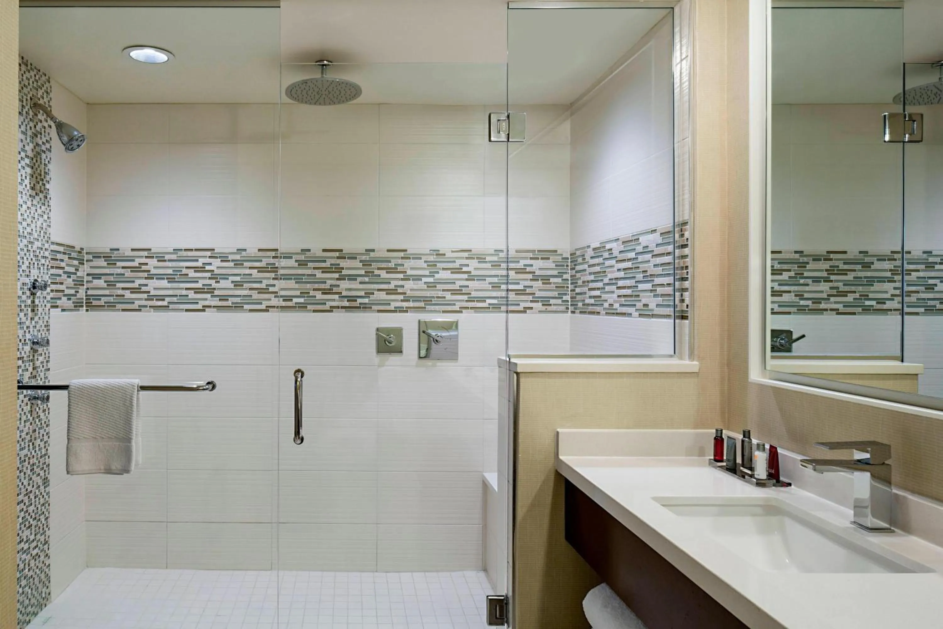 Bathroom in Marriott DFW Airport South