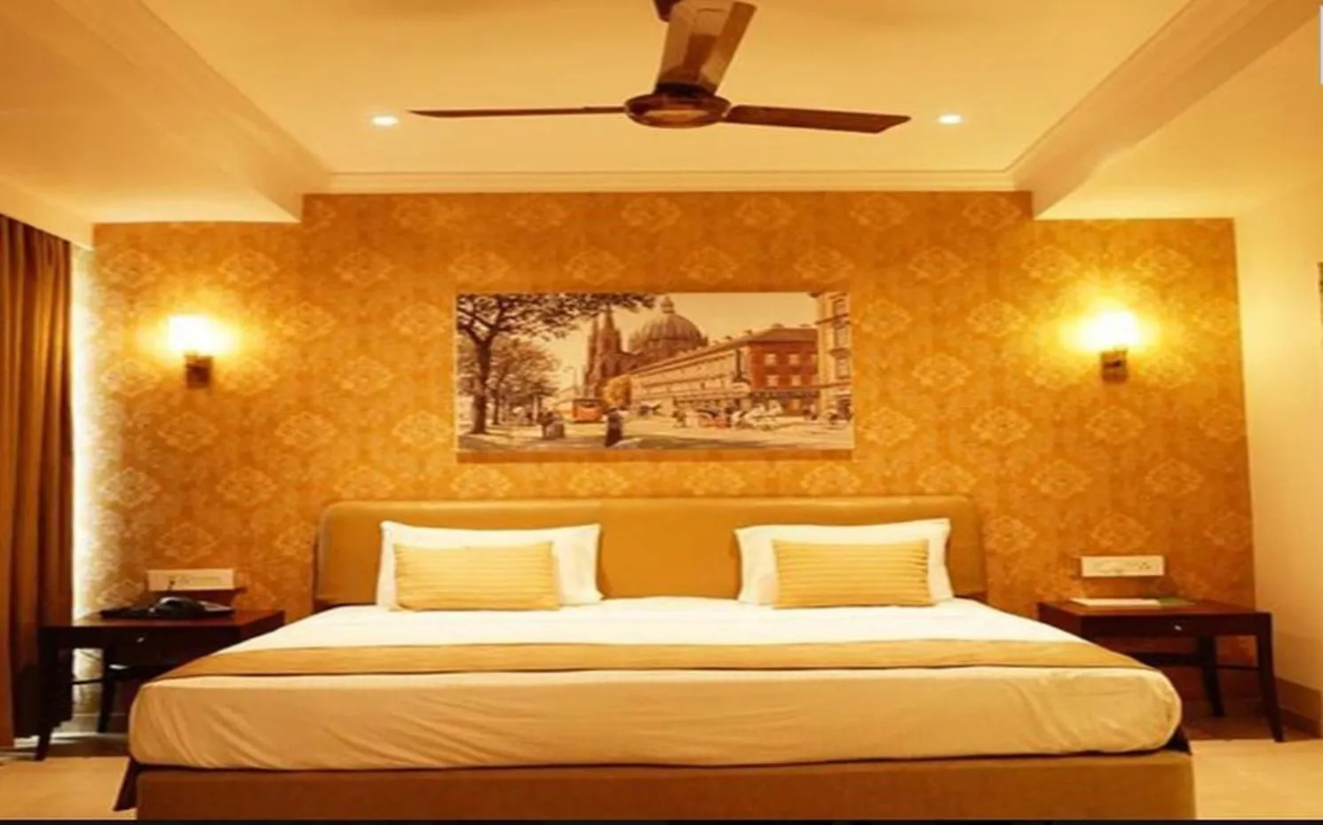 Bed in The Emerald Club ,Rajkot