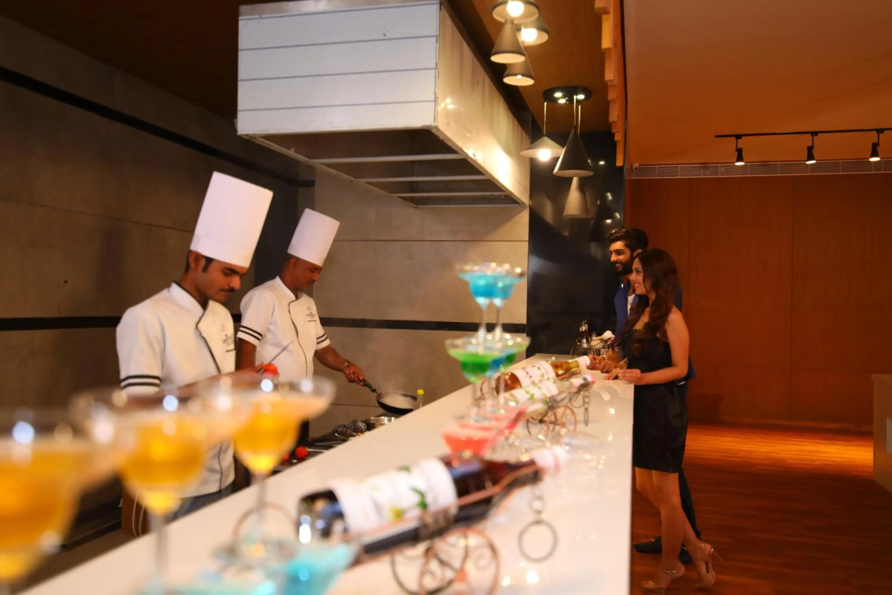 Restaurant/places to eat in The Emerald Club ,Rajkot