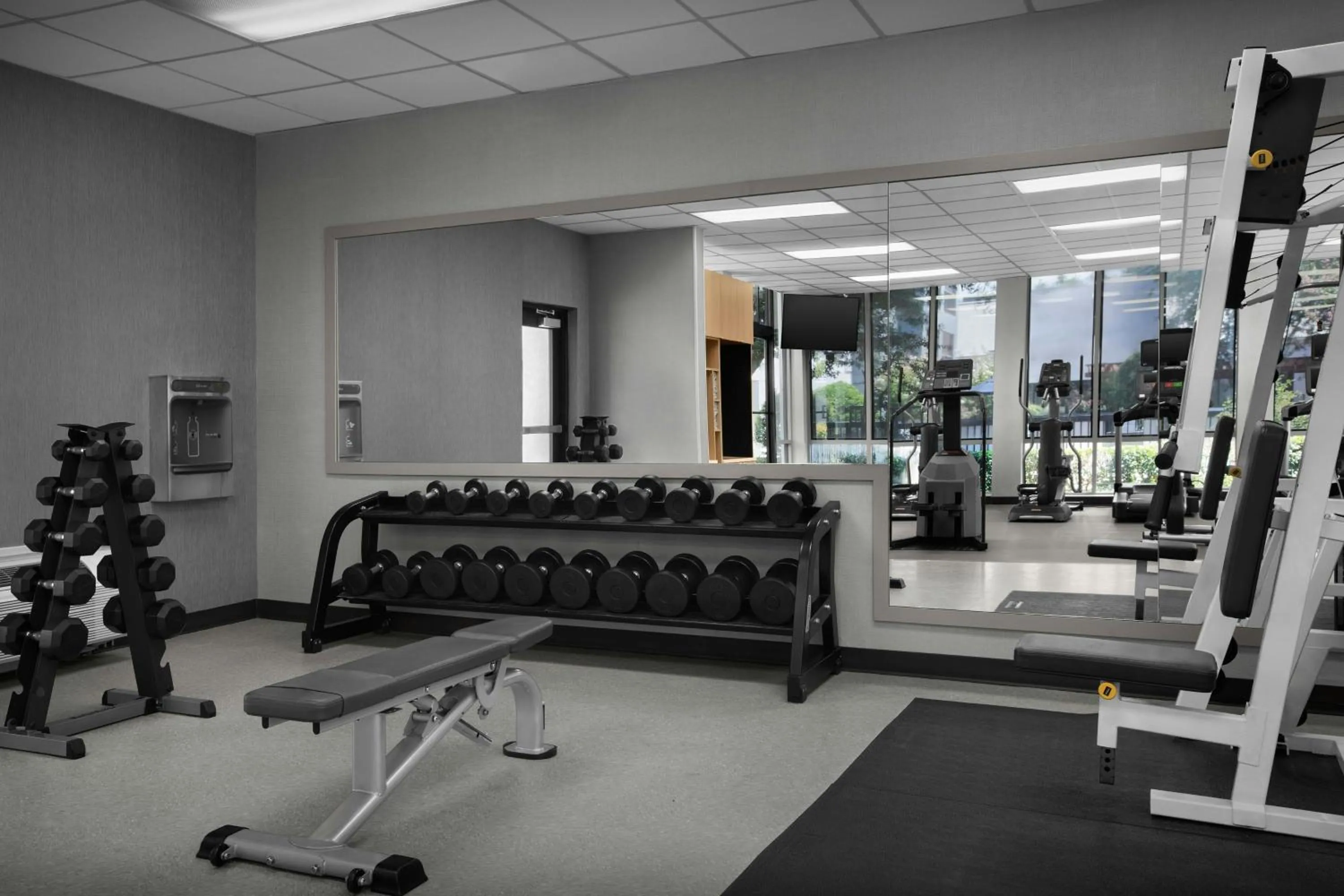 Fitness centre/facilities in Courtyard by Marriott Dallas DFW Airport North/Irving