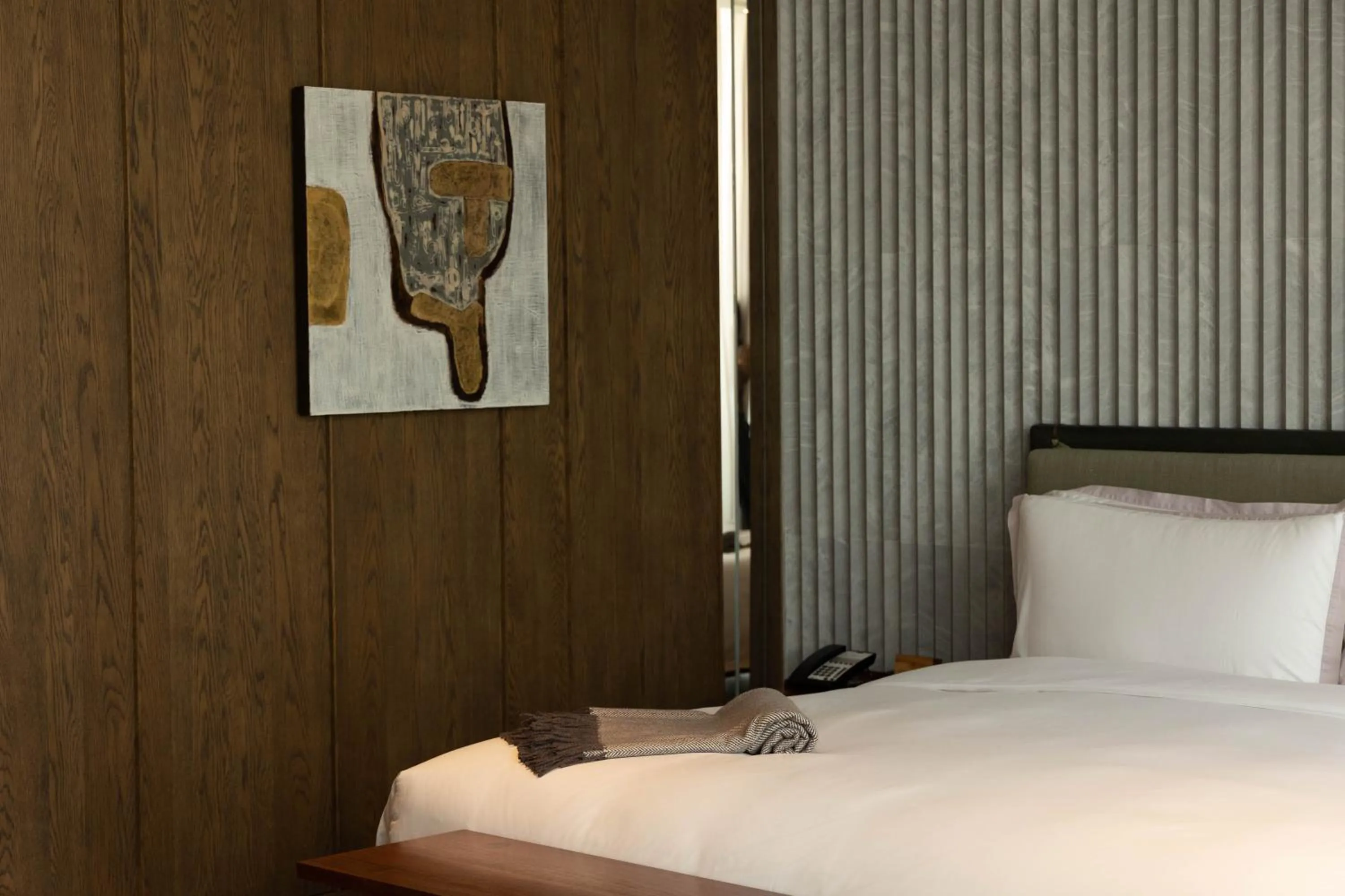 Bed in The Sukhothai Shanghai