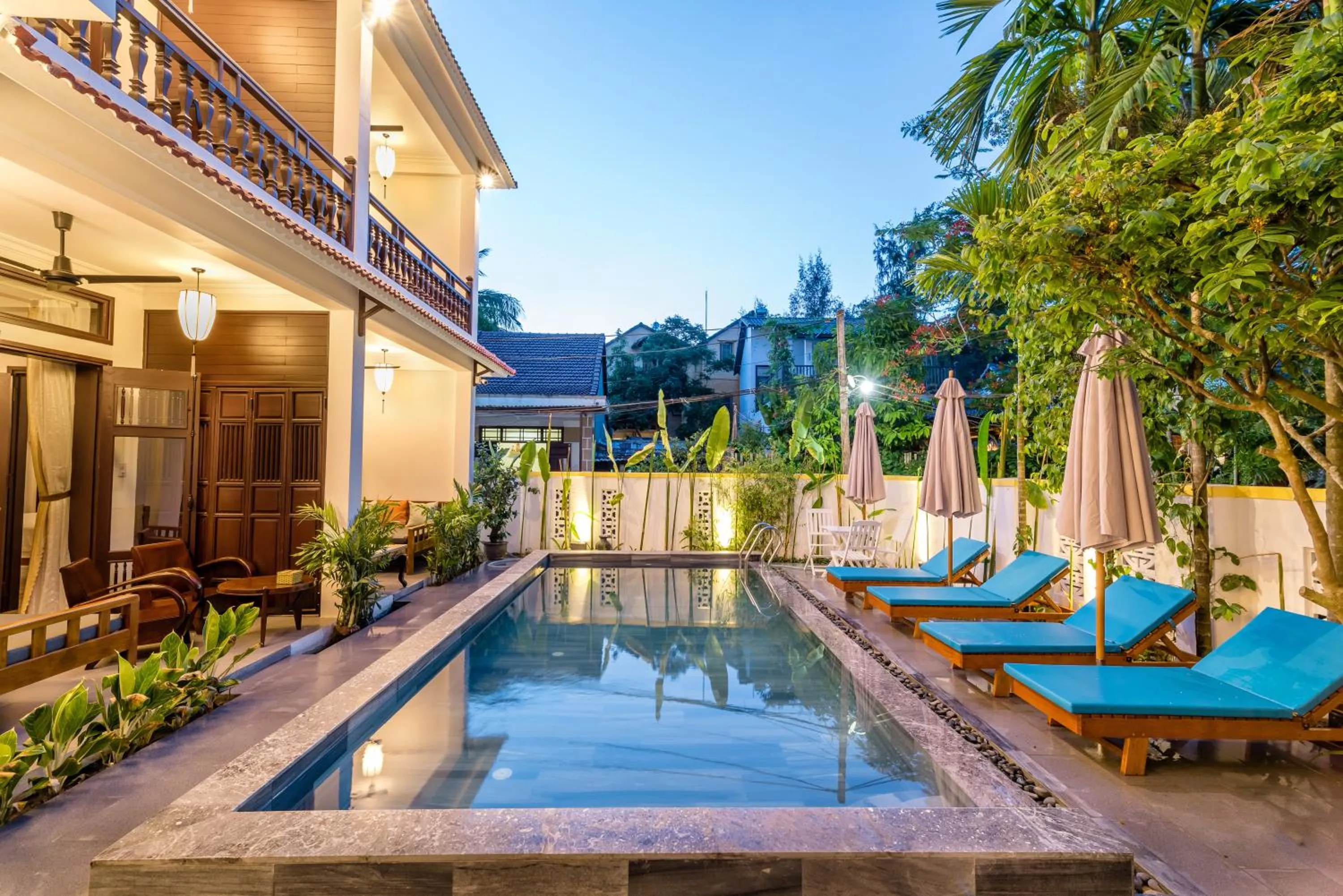 Natural landscape in An Bang Coco Villa