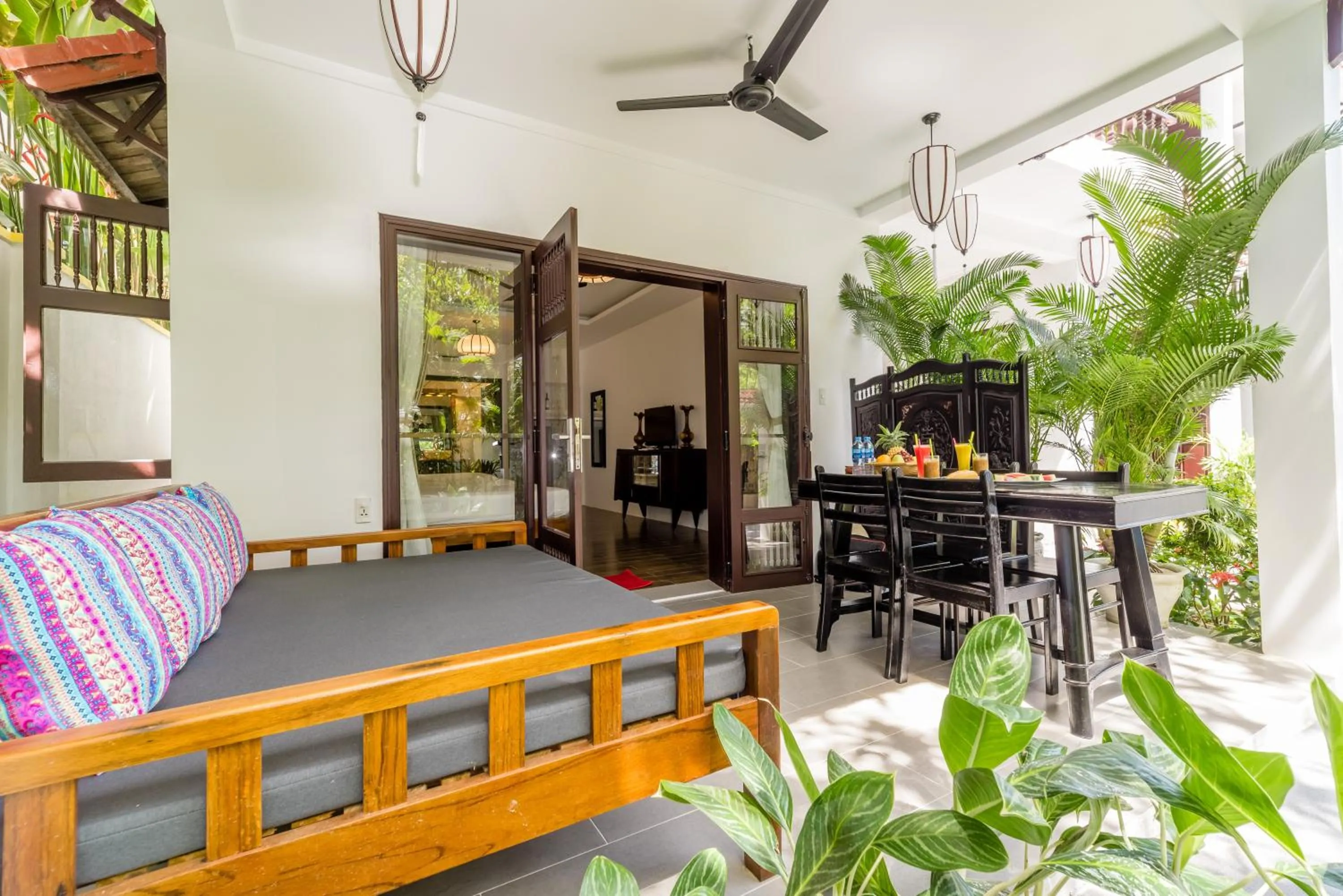 Balcony/Terrace in An Bang Coco Villa
