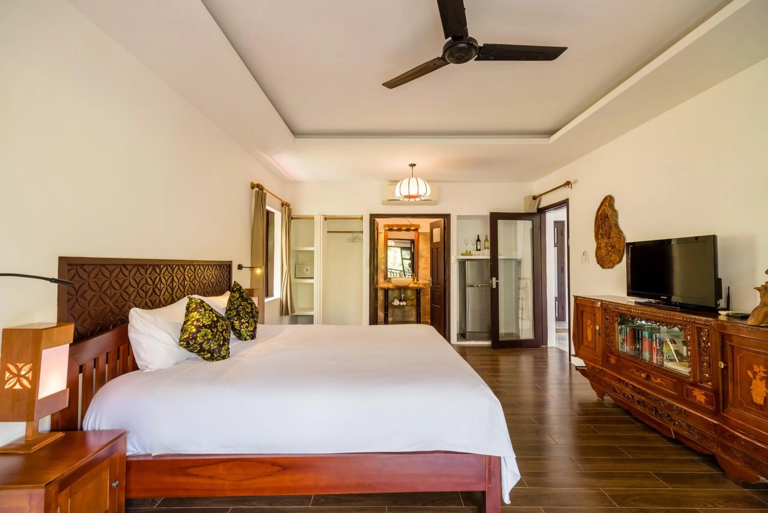 Bed in An Bang Coco Villa