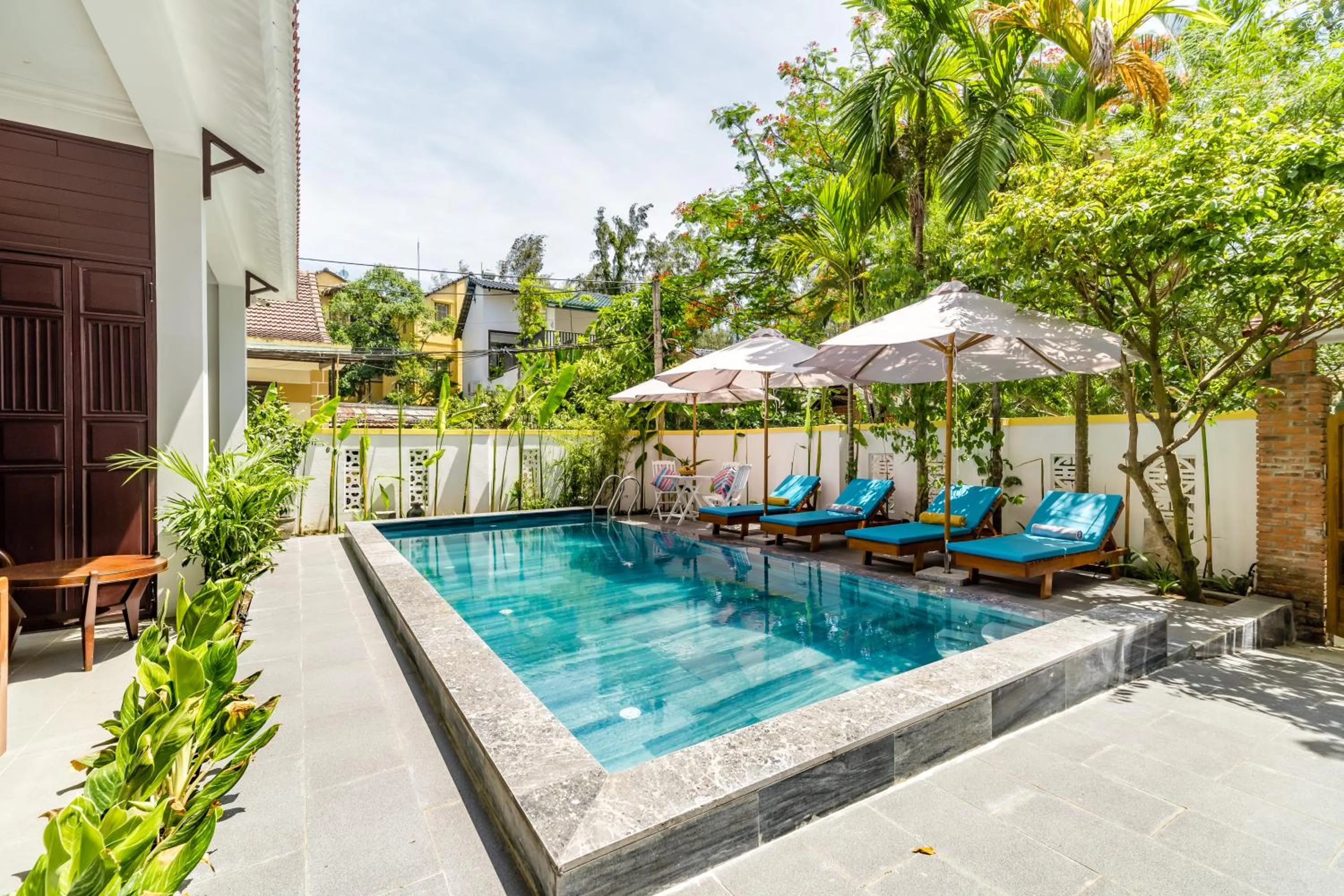 Swimming pool in An Bang Coco Villa