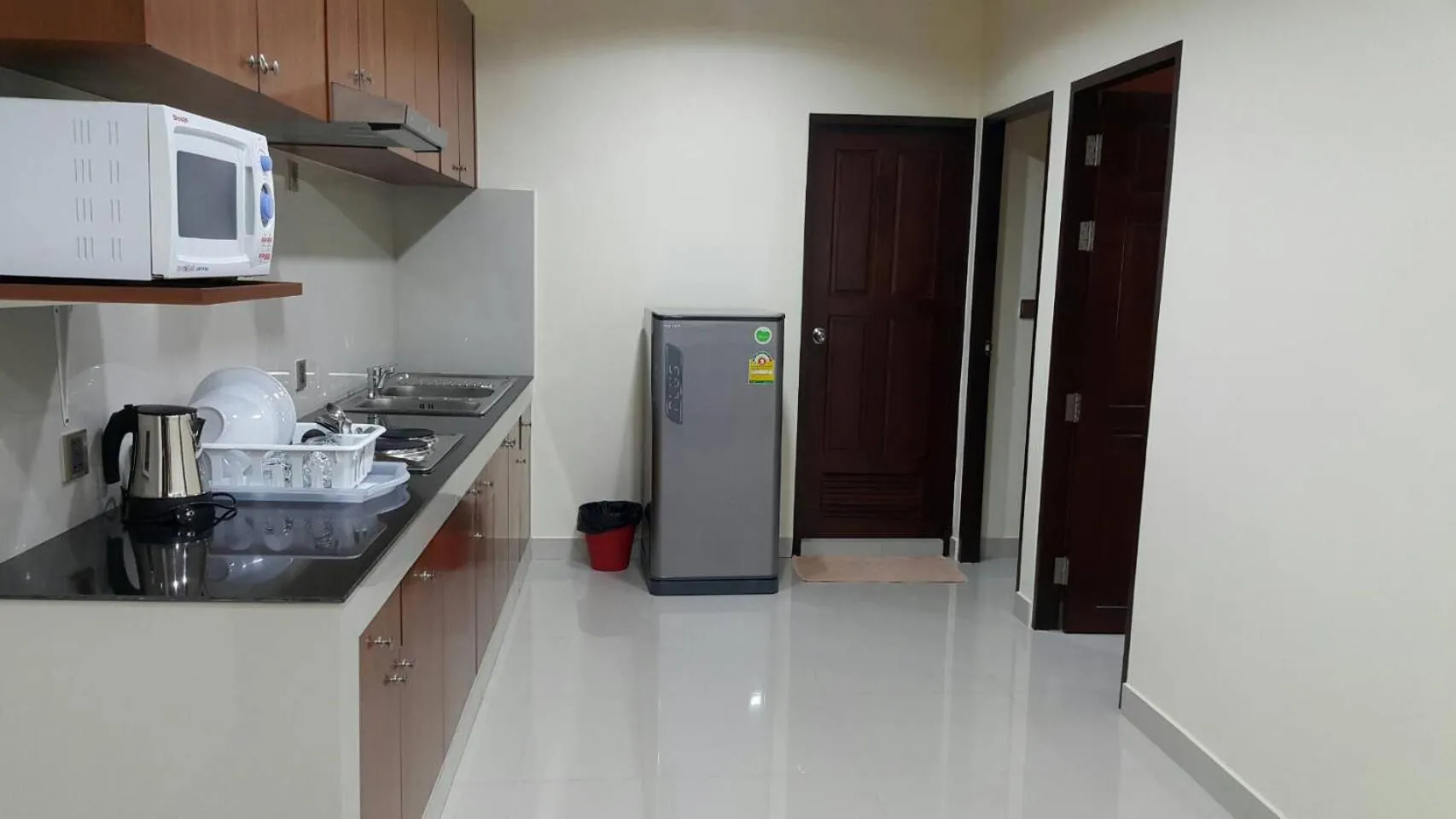 Kitchen or kitchenette in The Supara